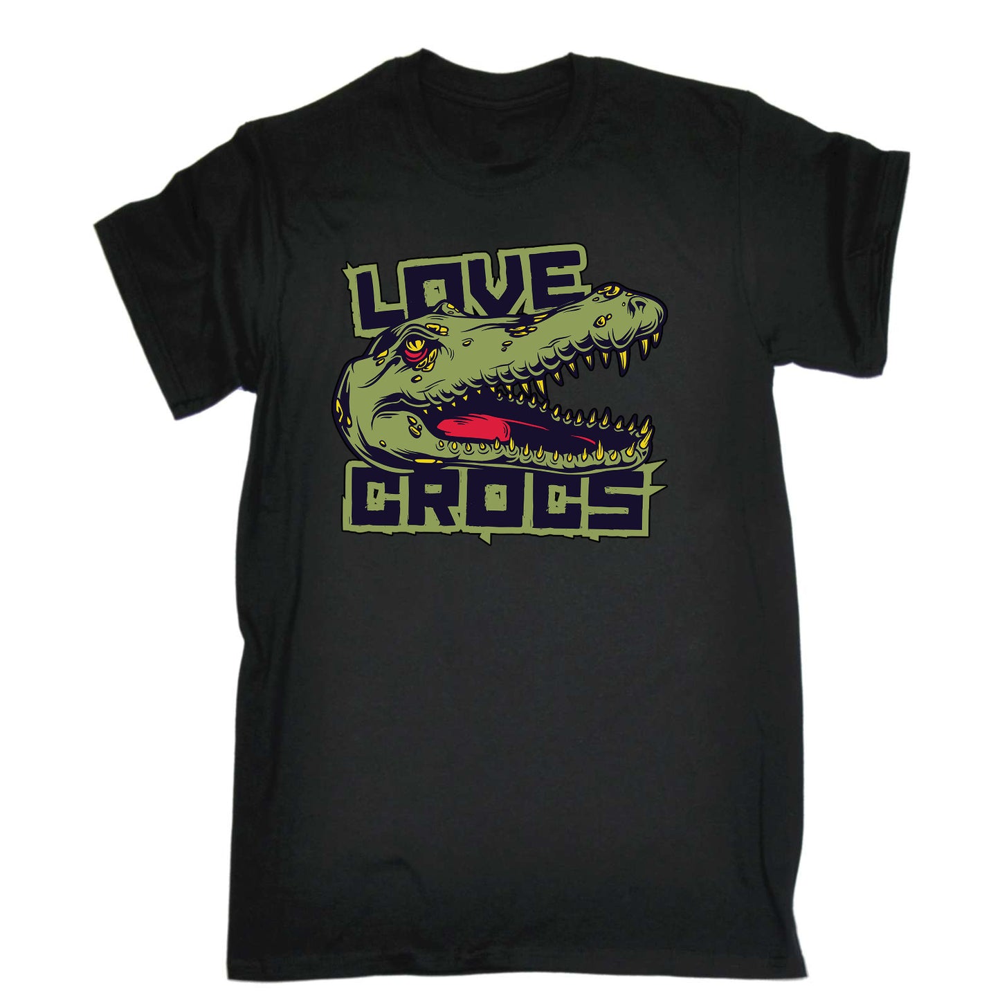 Love Croc Fashion Crocodile - Mens Funny T-Shirt Tshirts