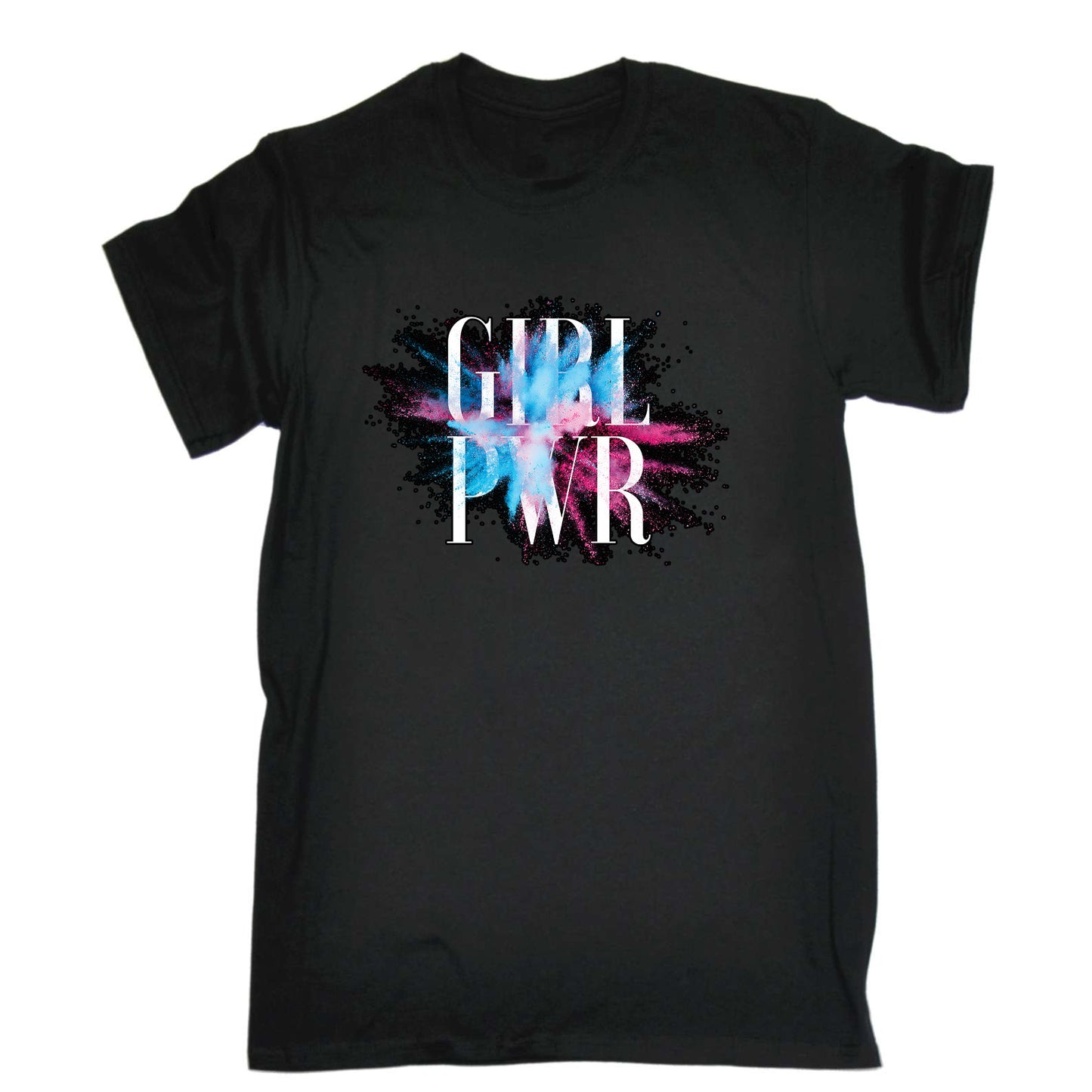 Girl Power Pwr - Mens Funny T-Shirt Tshirts