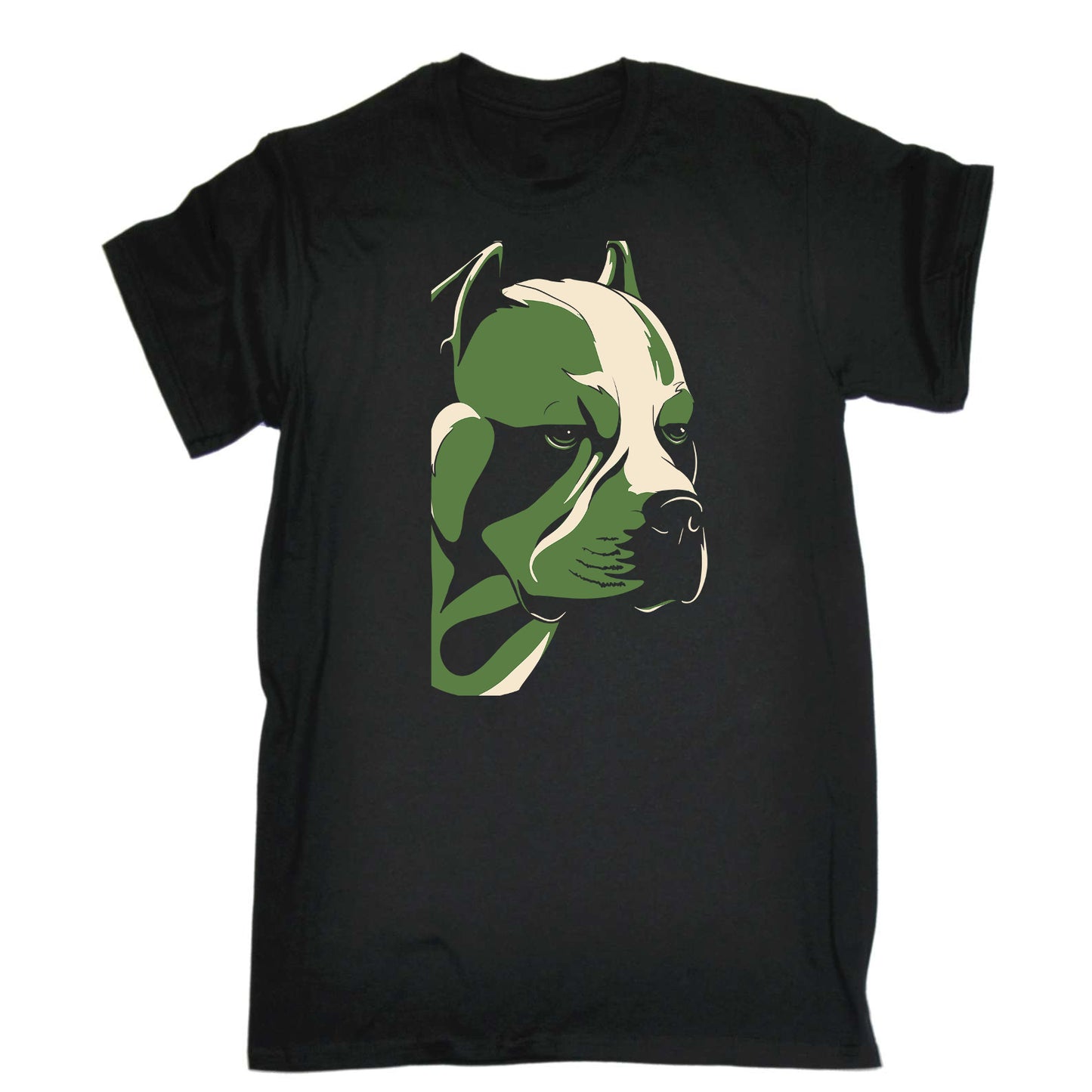 Pitbull Dog V2 Hound - Mens Funny T-Shirt Tshirts