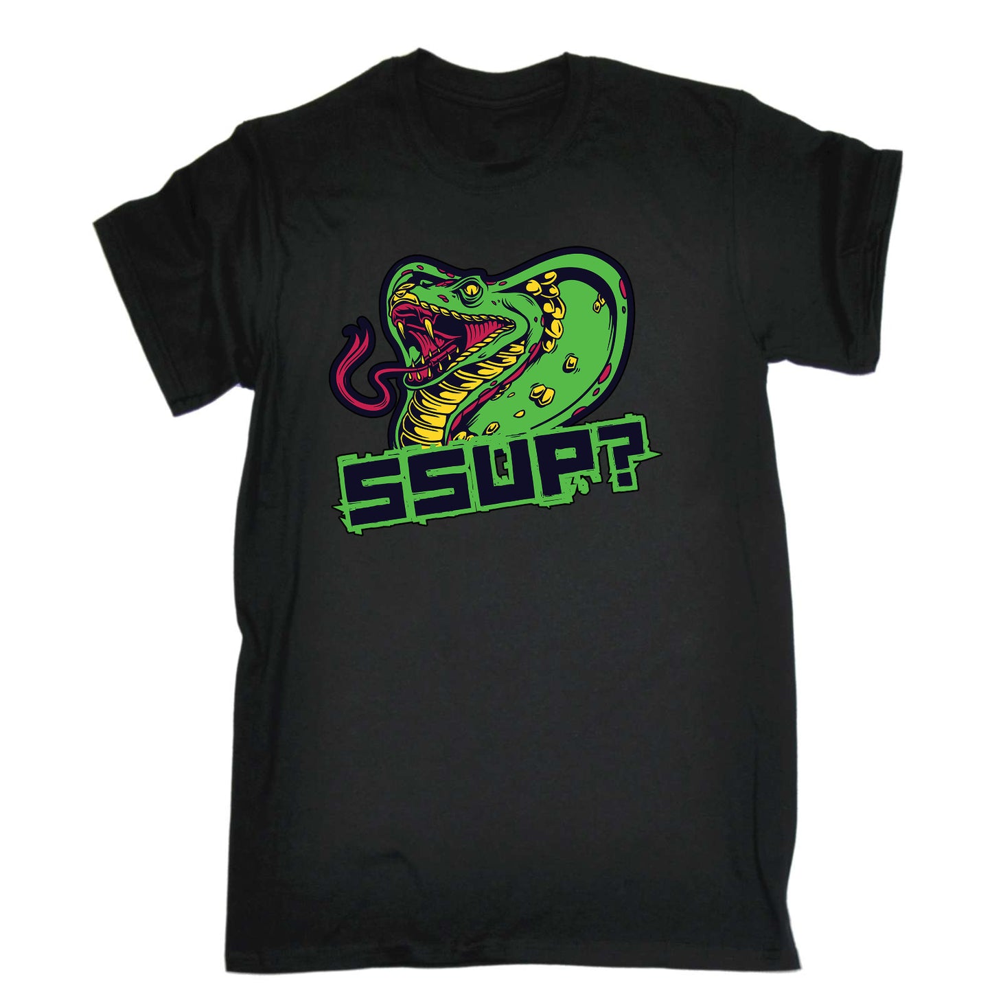 Ssup Snake Fashion - Mens Funny T-Shirt Tshirts