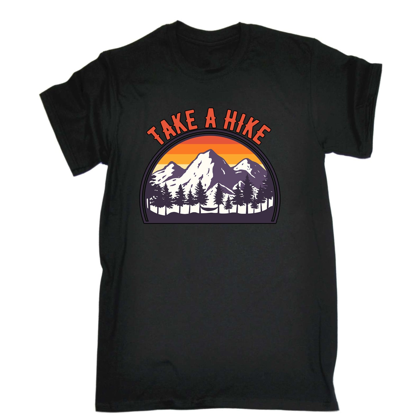 Take A Hike Hiking - Mens Funny T-Shirt Tshirts