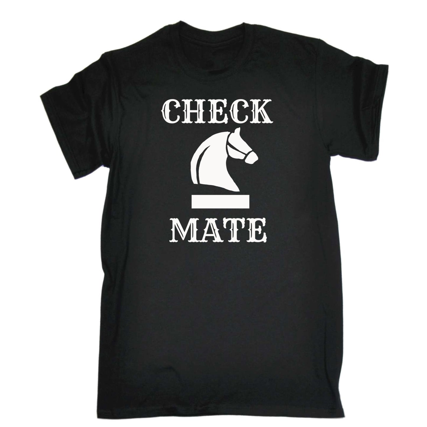 Check Mate Chess Game - Mens Funny T-Shirt Tshirts