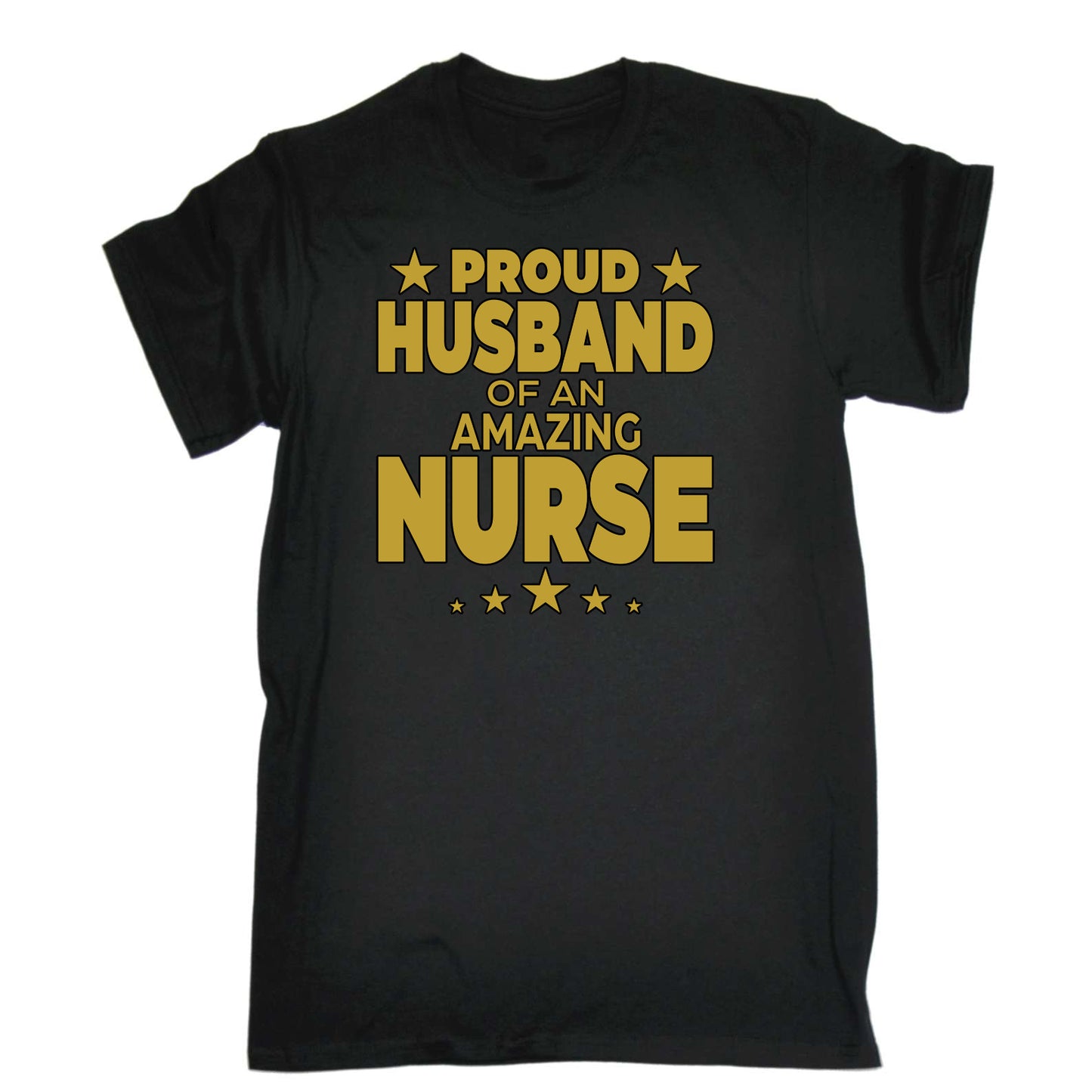 Proud Husband Of An Amazing Nurse - Mens Funny T-Shirt Tshirts