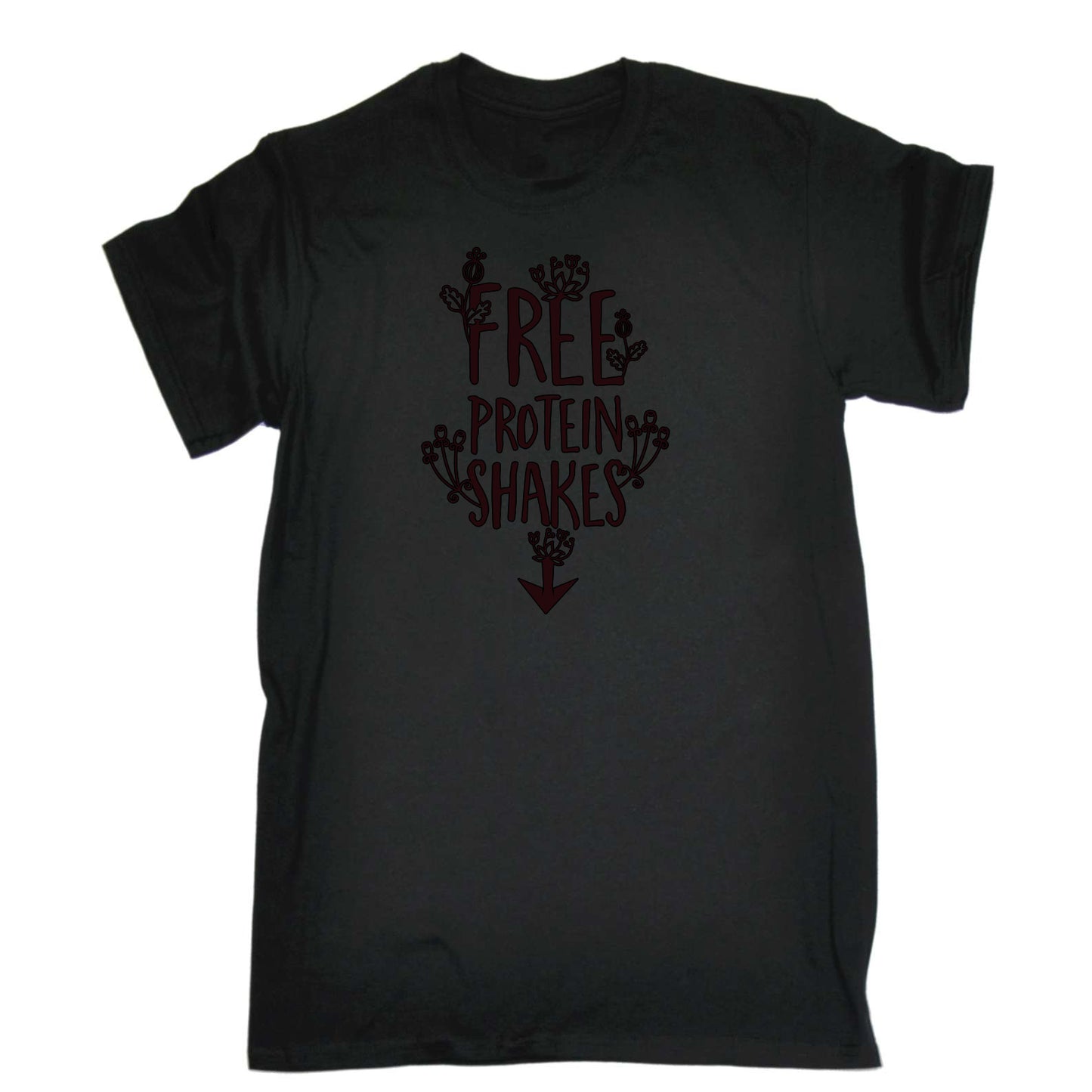Free Protein Shakes - Mens Funny T-Shirt Tshirts