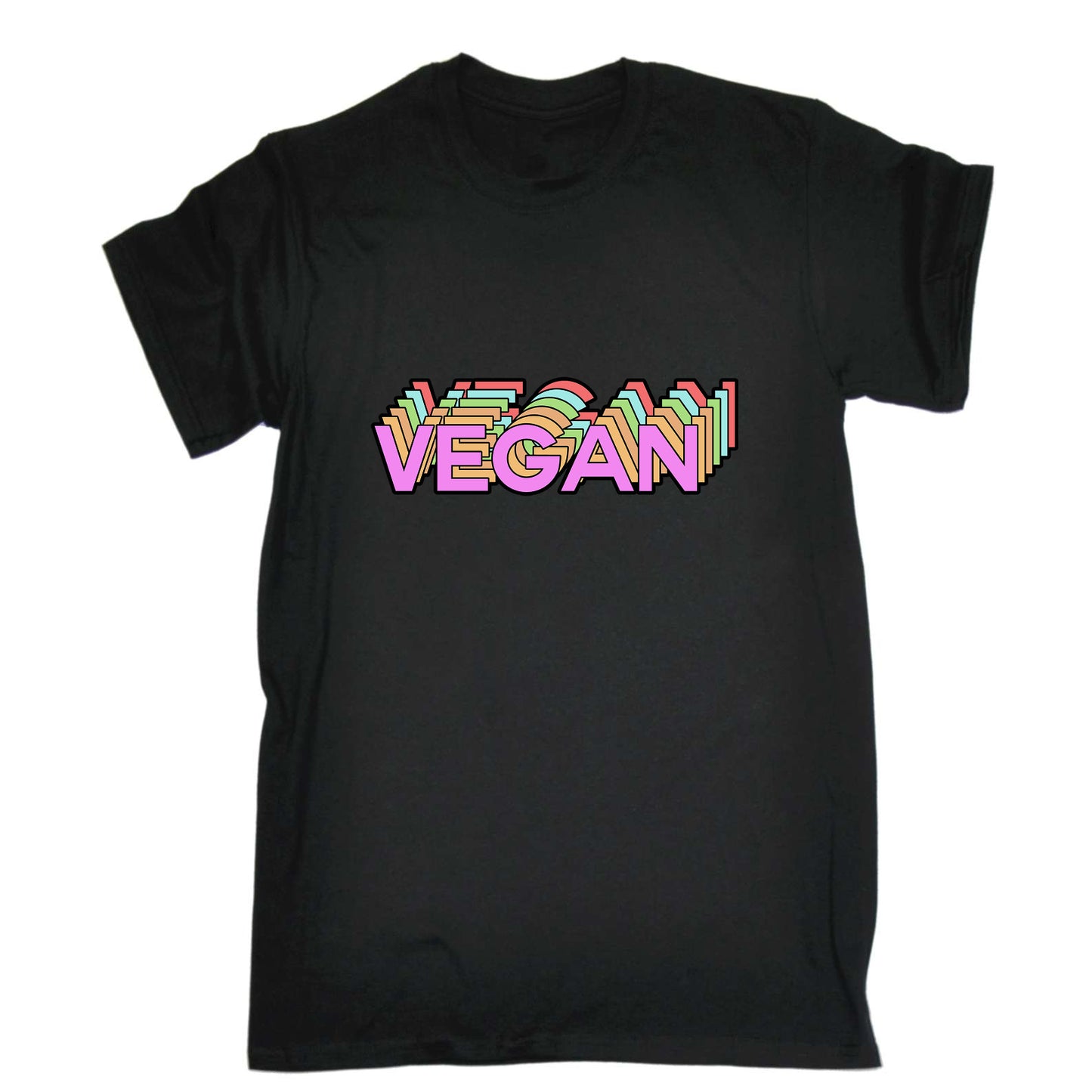 Vegan Graphics Food - Mens Funny T-Shirt Tshirts