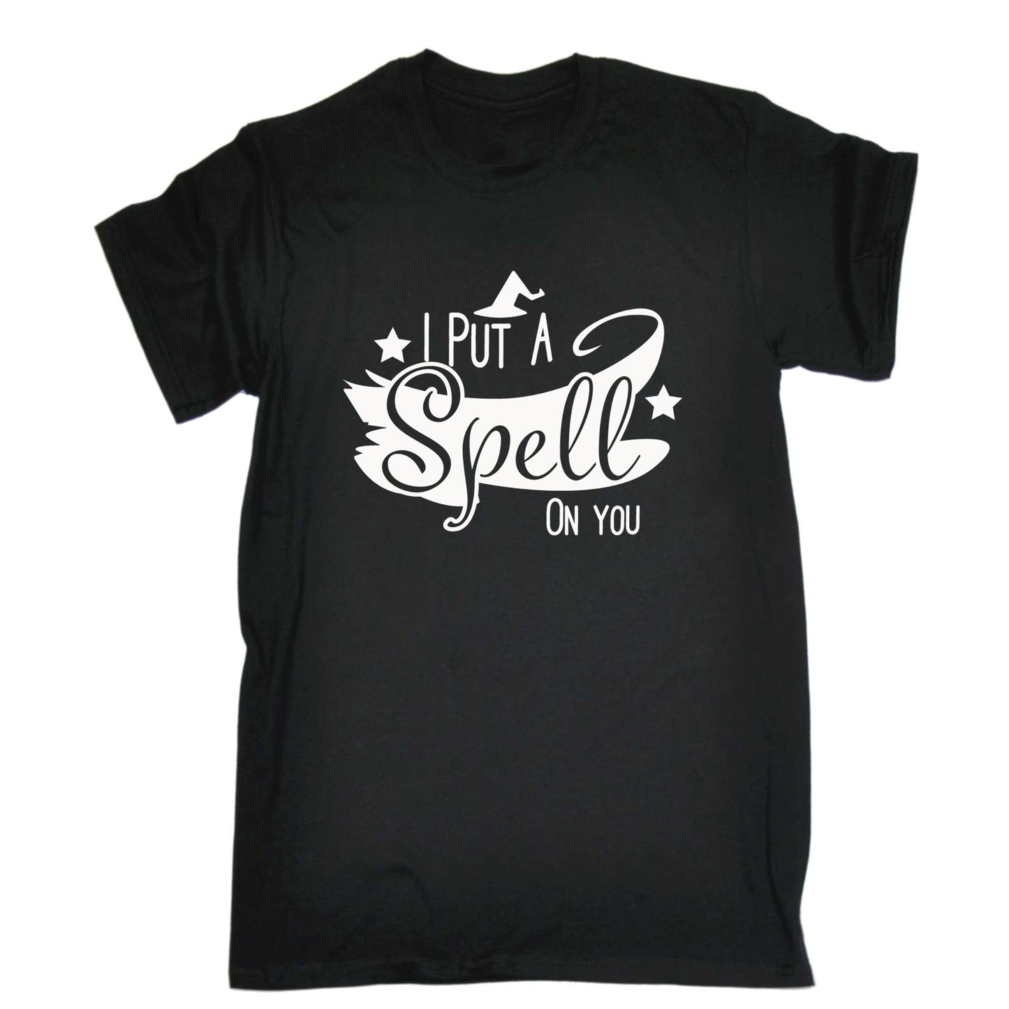 I Put A Spell On You Halloween - Mens Funny T-Shirt Tshirts