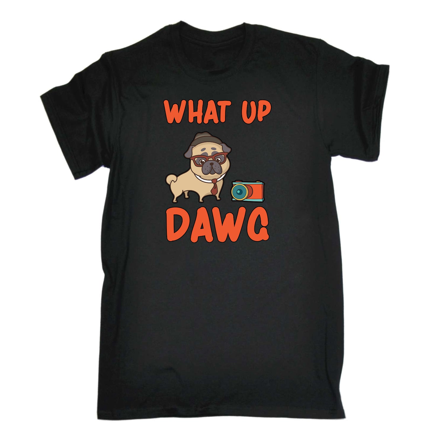 Whats Up Dawg Dogs Dog Pet Animal - Mens Funny T-Shirt Tshirts
