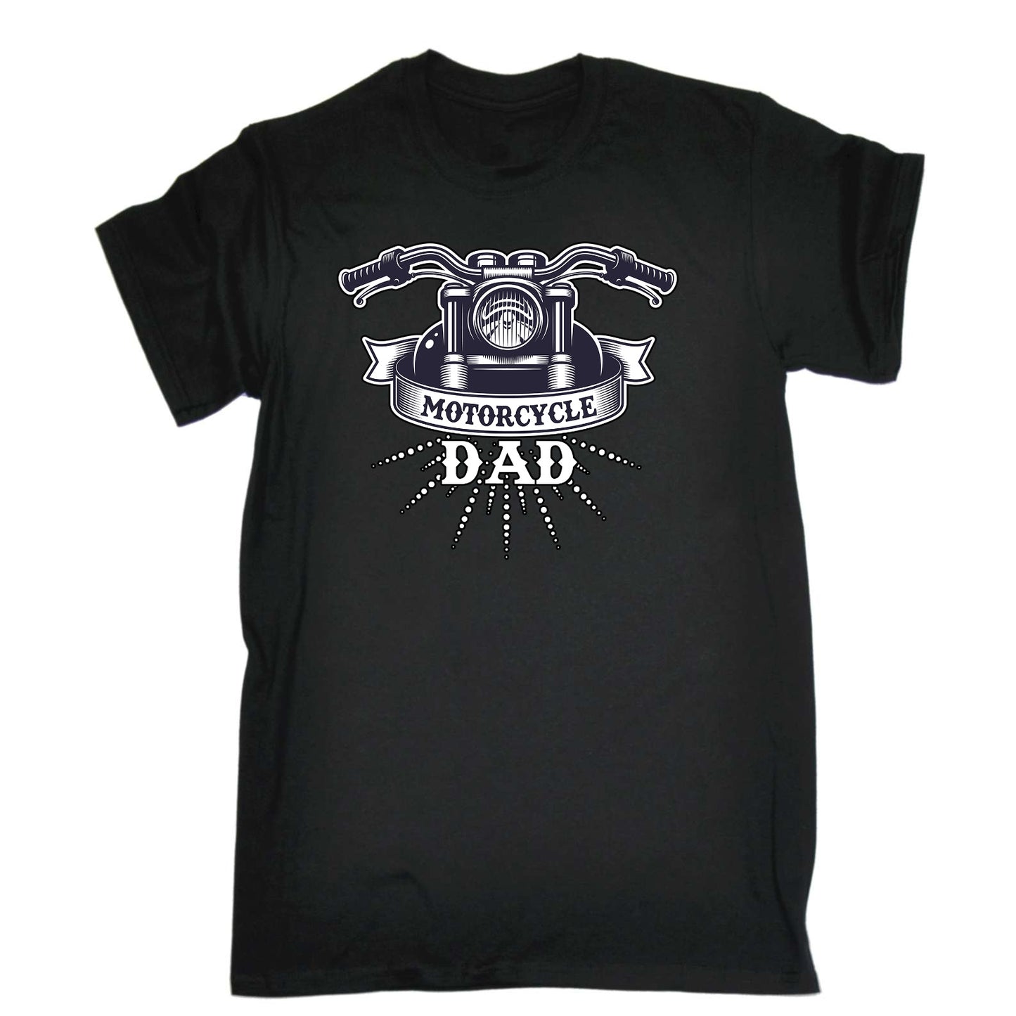 Motorcycle Dad Daddy Motorbike - Mens Funny T-Shirt Tshirts