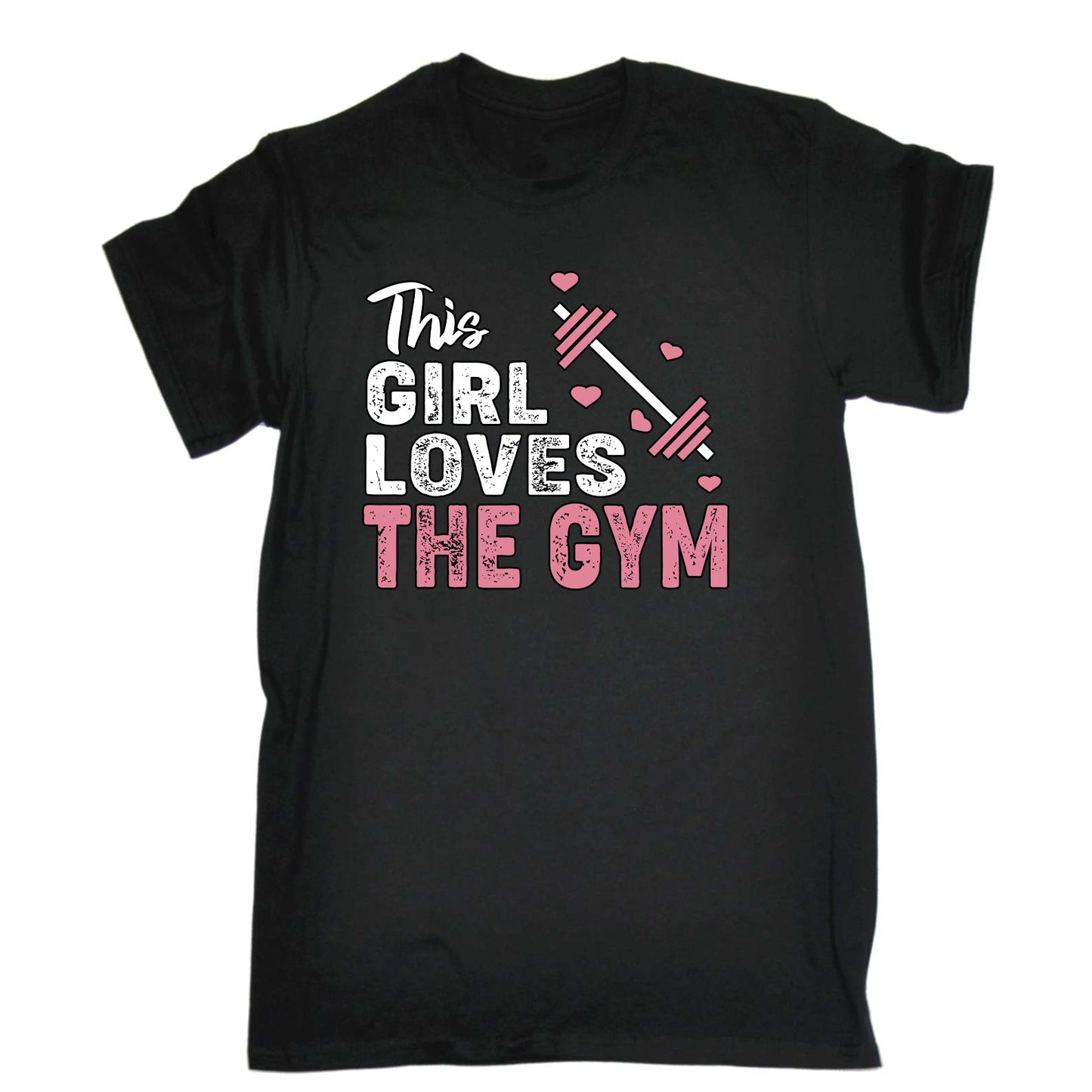 This Girl Loves The Gym Gym Bodybuilding Weights - Mens Funny T-Shirt Tshirts