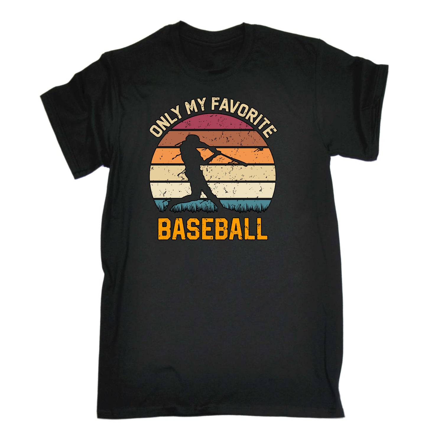 Only My Favorite Baseball - Mens Funny T-Shirt Tshirts