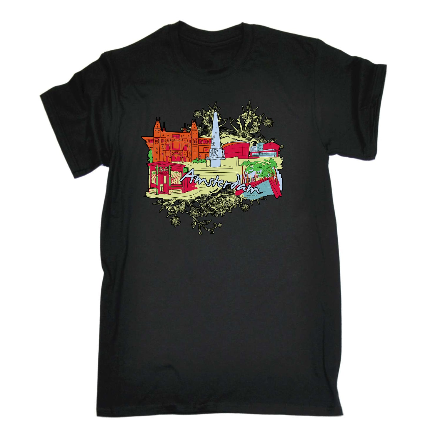 Amsterdam - Mens Funny T-Shirt Tshirts