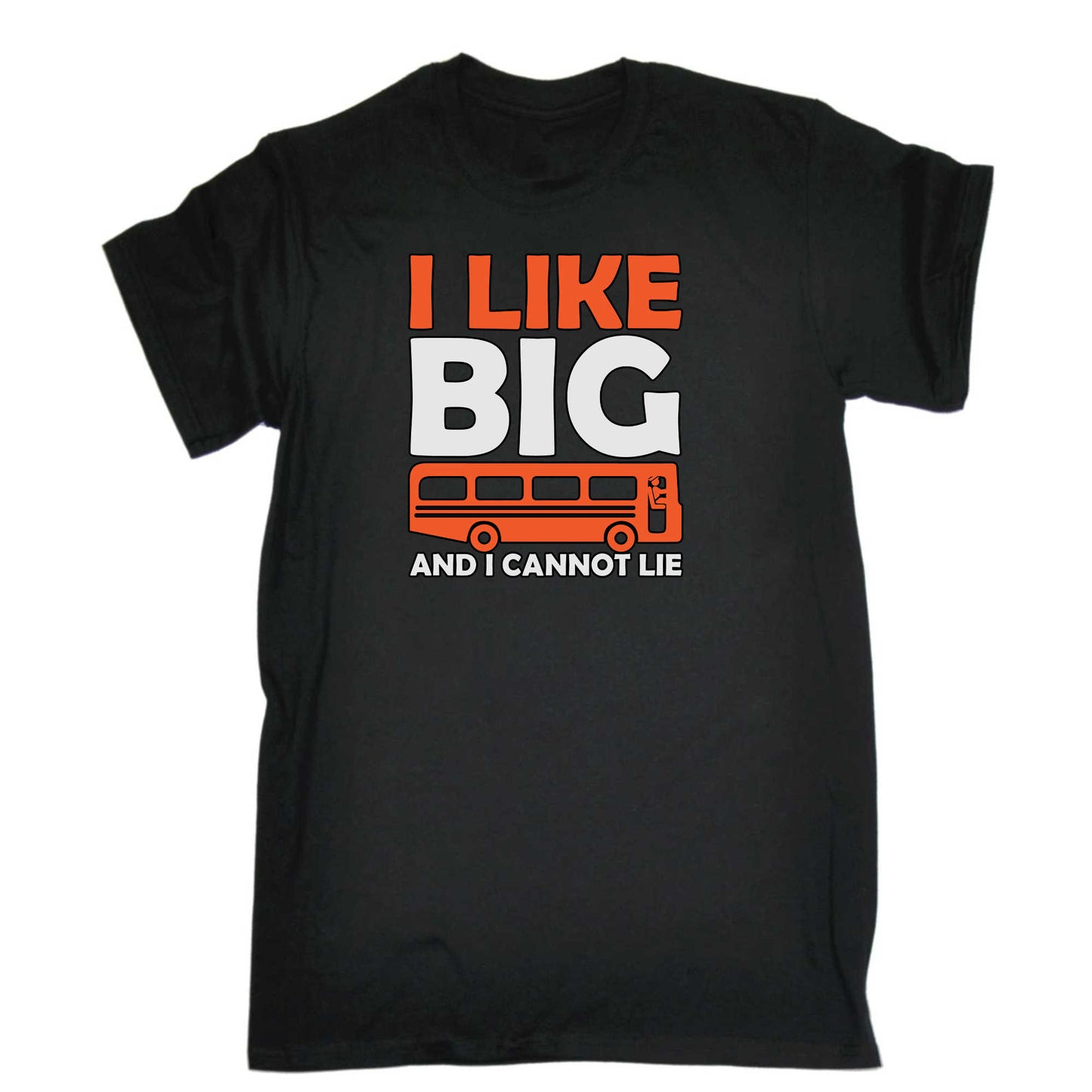 I Like Big Buses And I Cannot Lie Bus Driver - Mens 123t Funny T-Shirt Tshirts