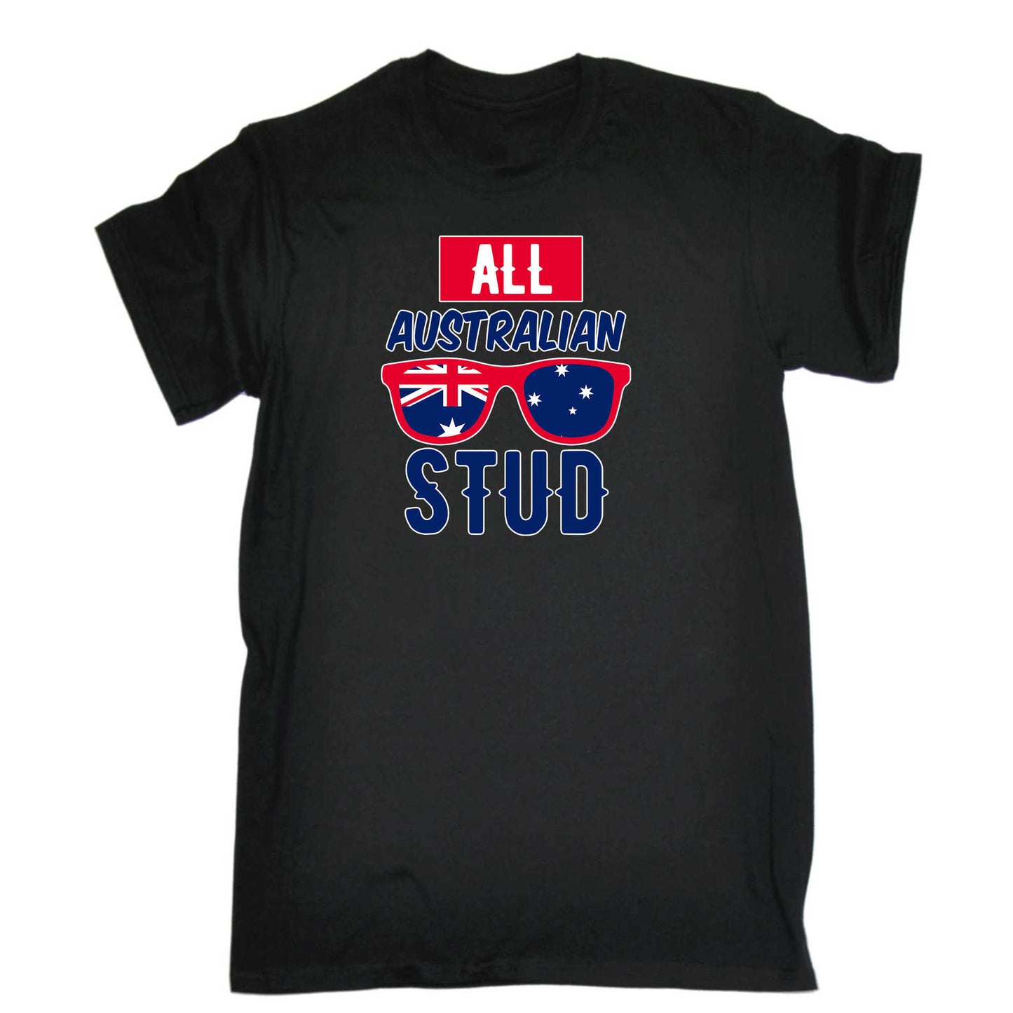 All Australian Stud Australia Day - Mens 123t Funny T-Shirt Tshirts