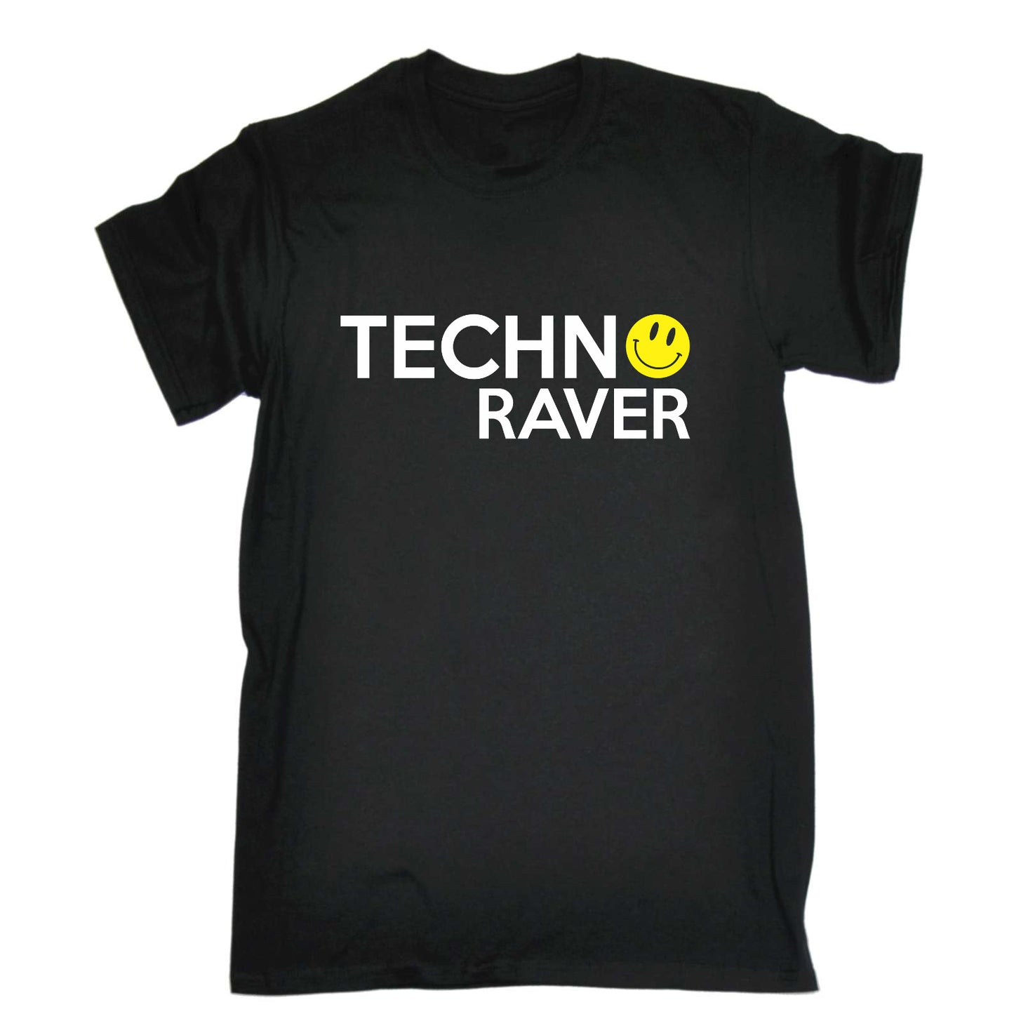 Techno Raver - Mens Funny T-Shirt Tshirts