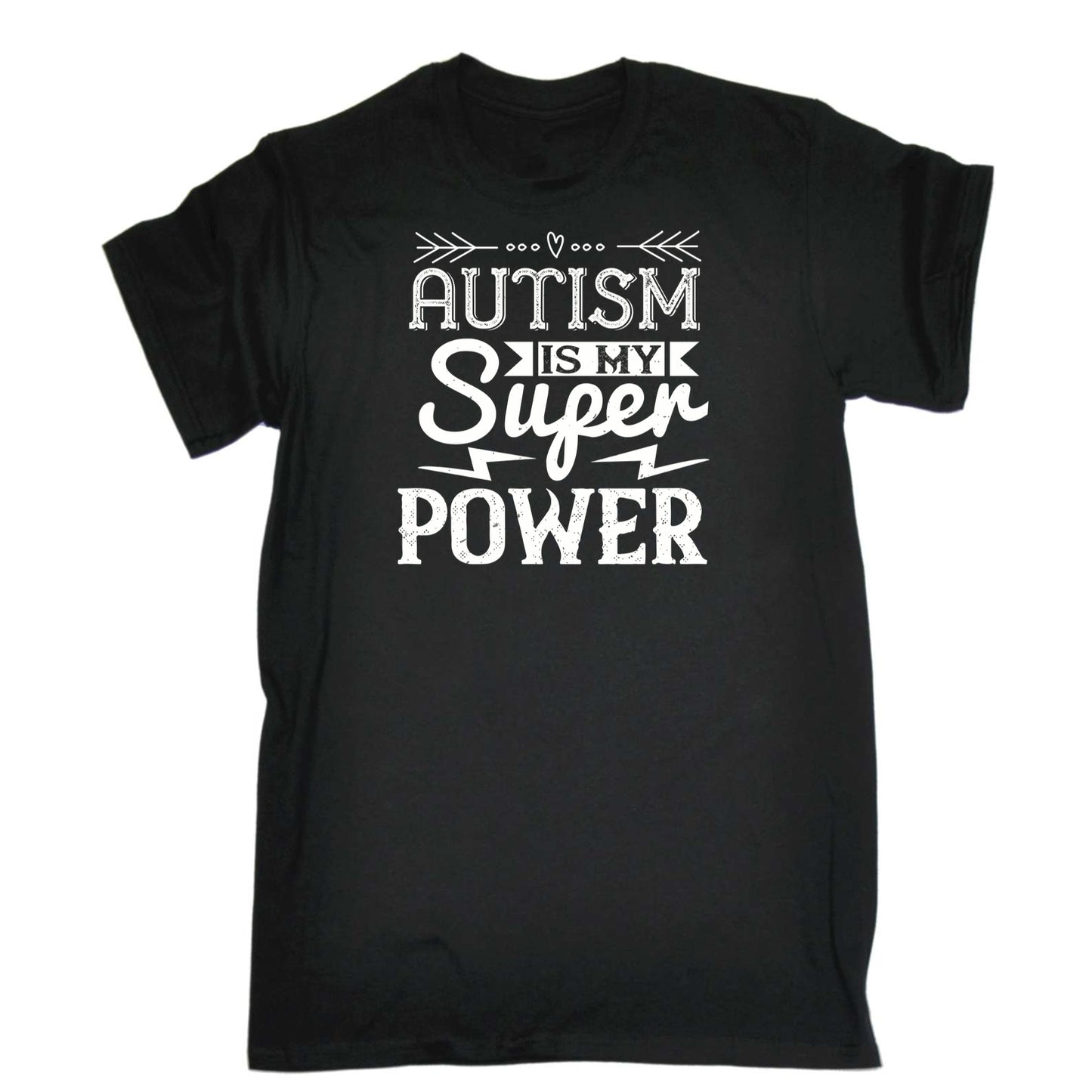 Autism Is My Super Power - Mens 123t Funny T-Shirt Tshirts