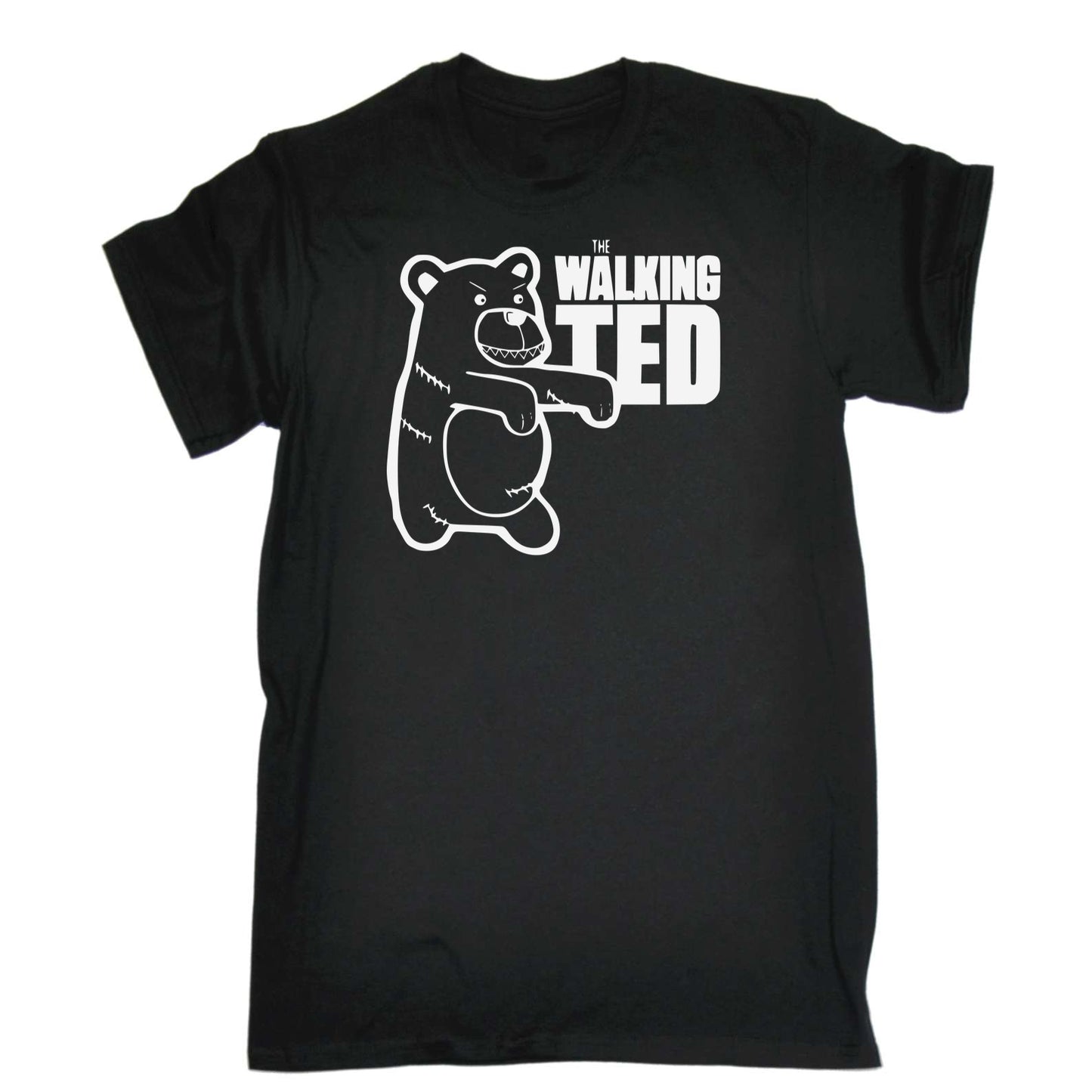 Walking Ted Teddy Bear - Mens 123t Funny T-Shirt Tshirts
