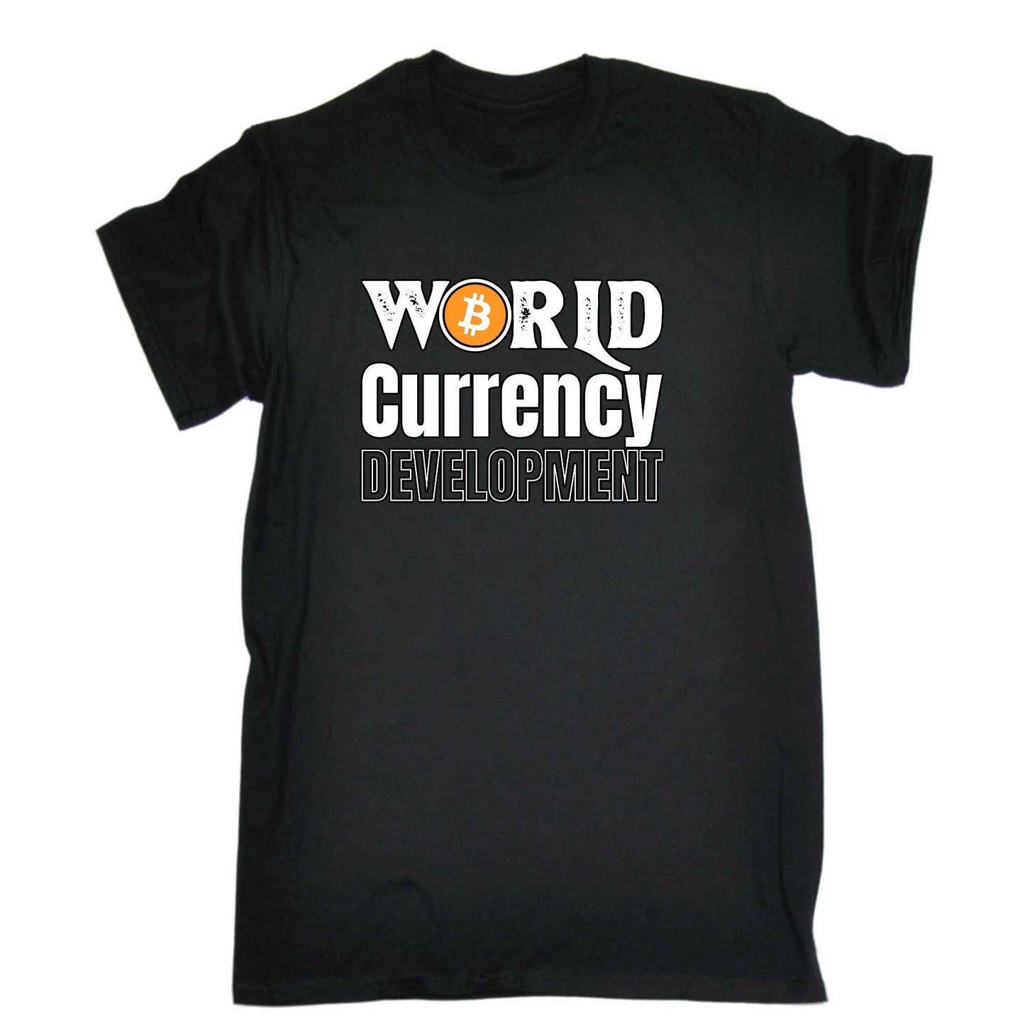 World Currency Development Bitcoin - Mens 123t Funny T-Shirt Tshirts