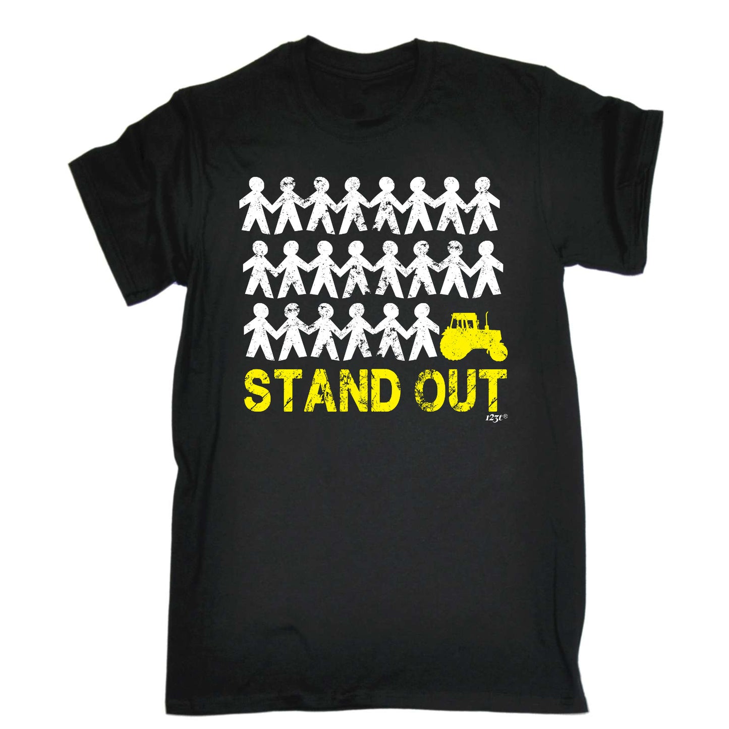 Stand Out Tractor - Mens Funny T-Shirt Tshirts