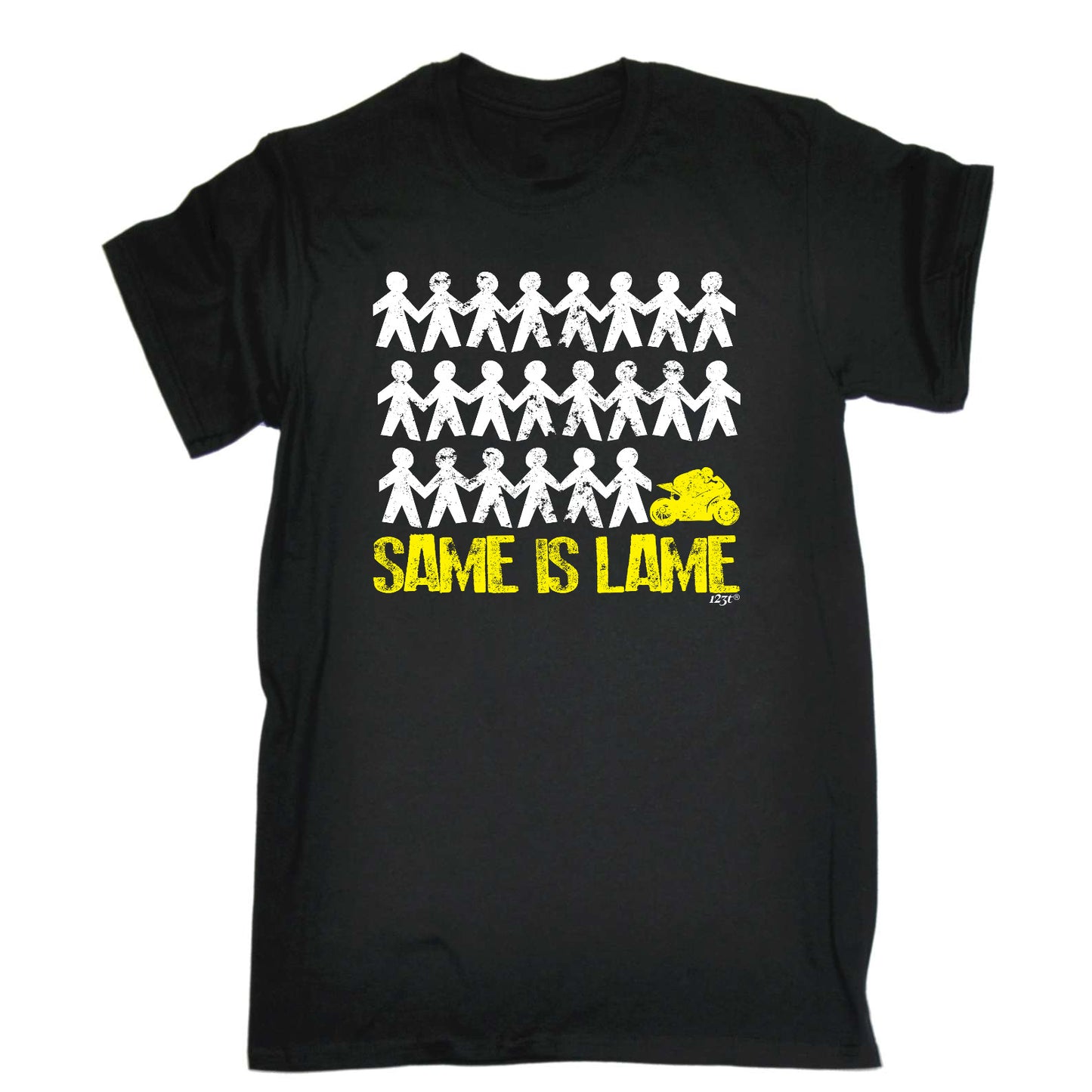 Same Is Lame Speedmoto - Mens Funny T-Shirt Tshirts