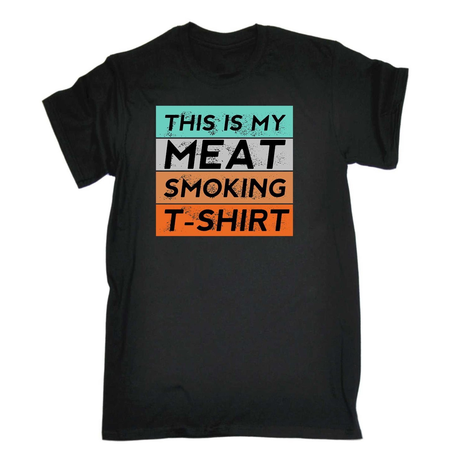 Bbq Smoker Themed Retro Vintage My Meat Smoking Chef - Mens 123t Funny T-Shirt Tshirts
