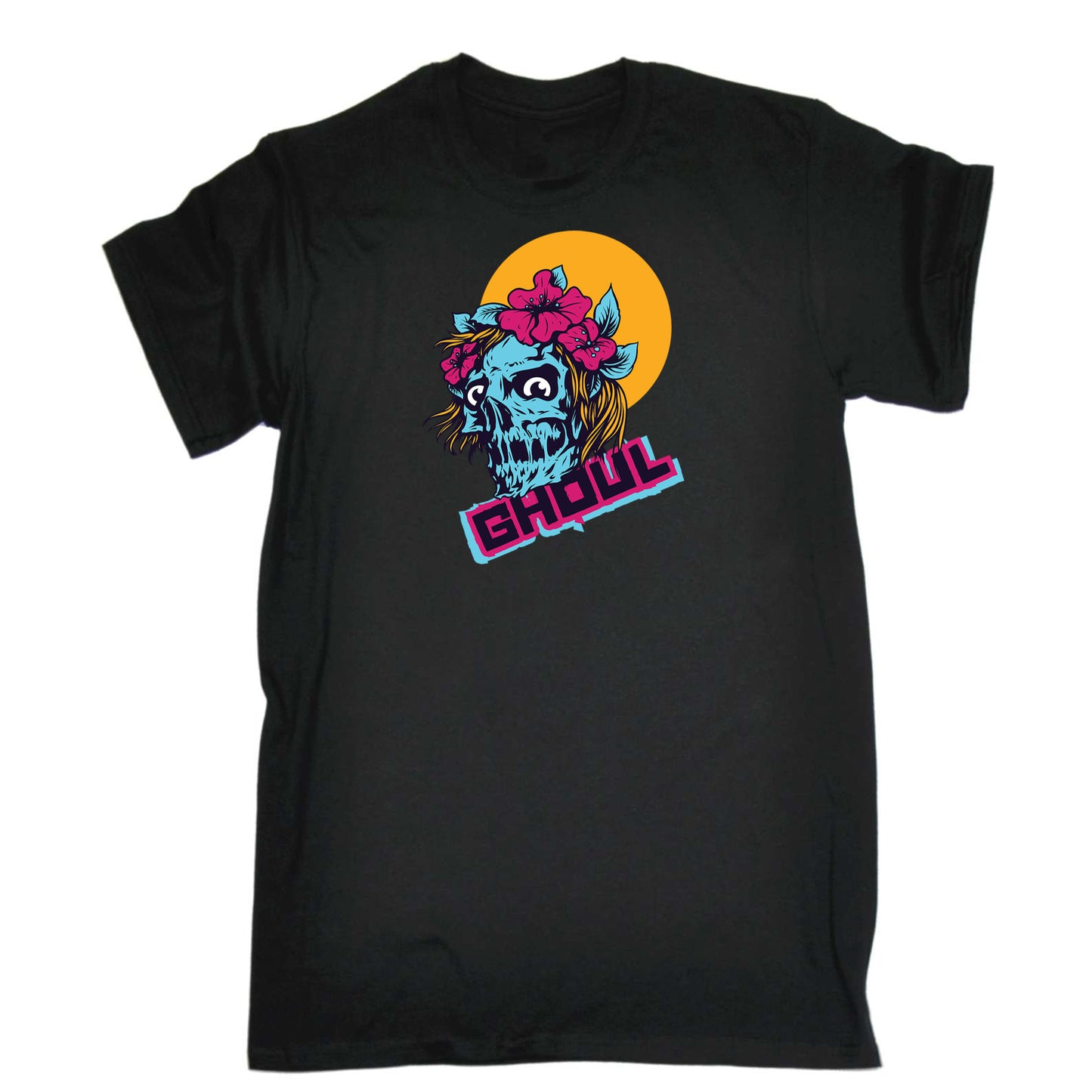Ghoul Scary Monster - Mens 123t Funny T-Shirt Tshirts
