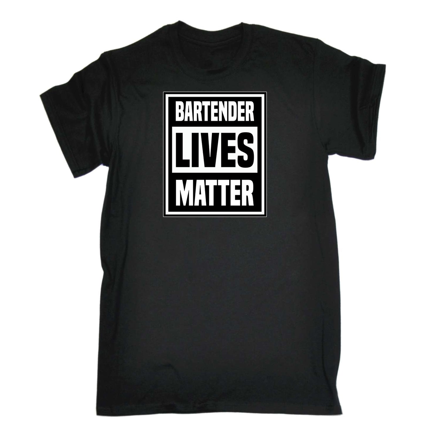 Bartender Lives Matter Pub Hotel - Mens 123t Funny T-Shirt Tshirts
