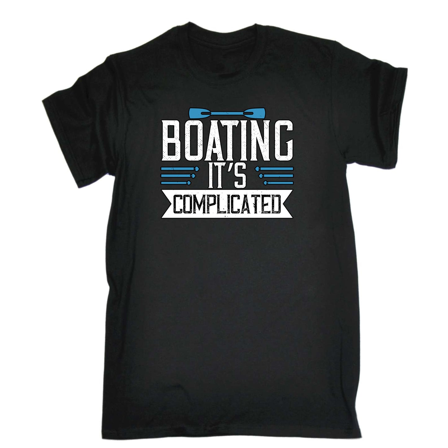 Sailing Boating Its Complicated - Mens 123t Funny T-Shirt Tshirts