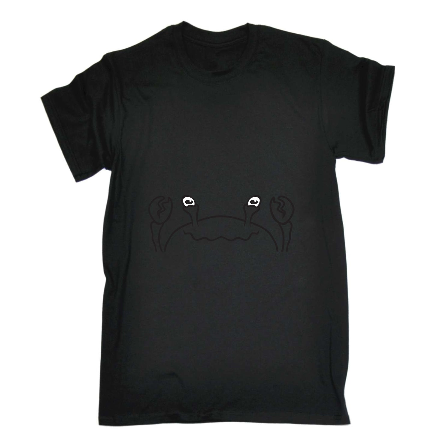 Crab Animal Face Ani Mates - Mens Funny T-Shirt Tshirts