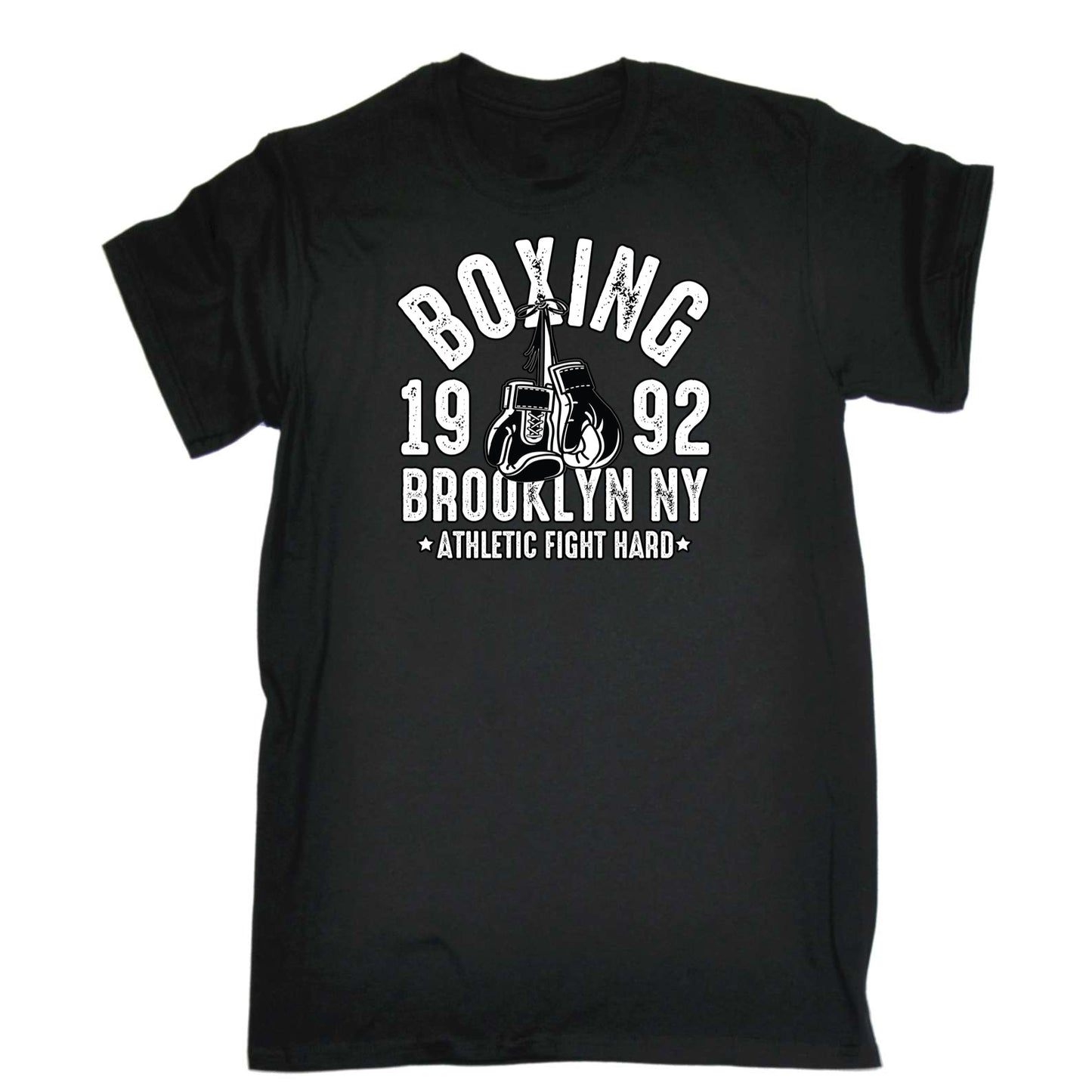 Boxing 1992 Brooklyn New York - Mens 123t Funny T-Shirt Tshirts