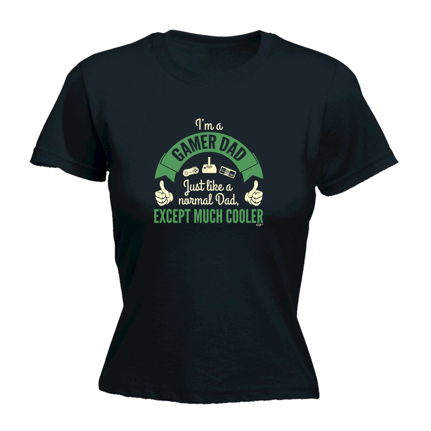 Im A Gamer Dad - Funny Womens T-Shirt Tshirt