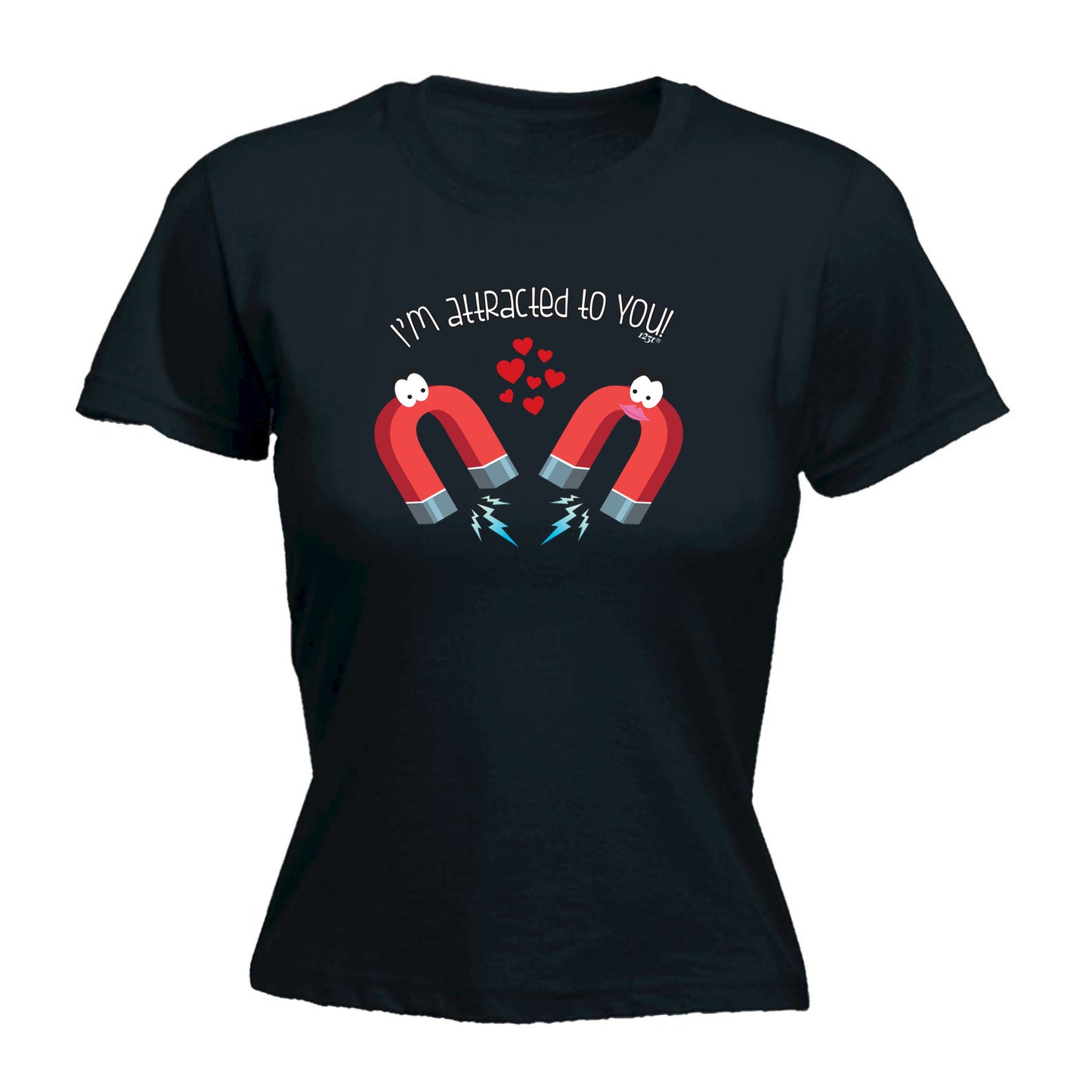 Im Attracted To You - Funny Womens T-Shirt Tshirt