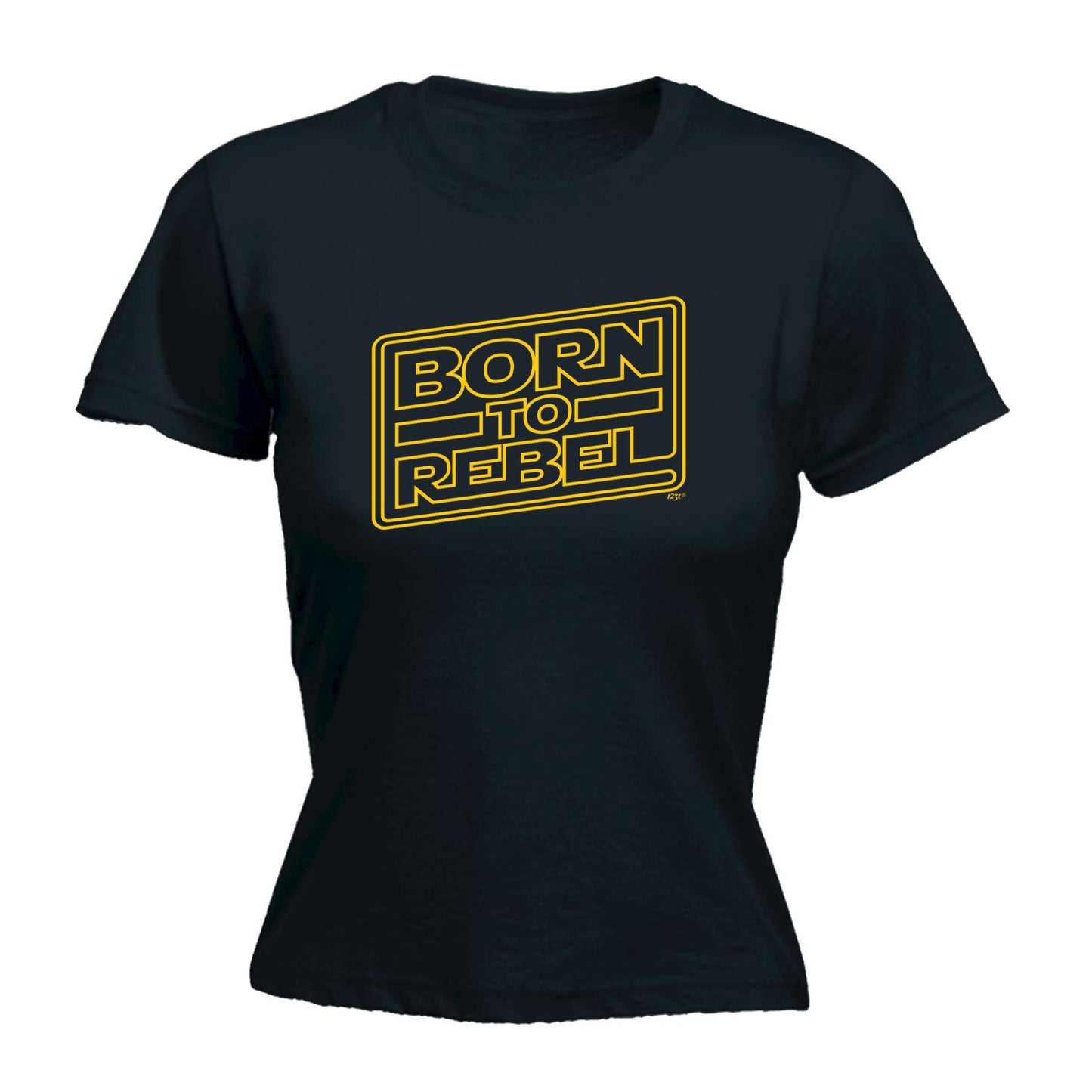 Born To Rebel - Funny Womens T-Shirt Tshirt