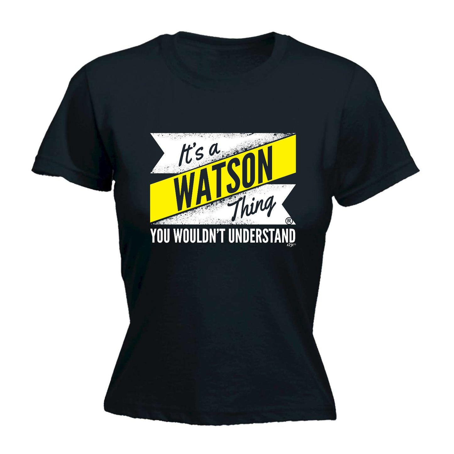Watson V2 Surname Thing - Funny Womens T-Shirt Tshirt