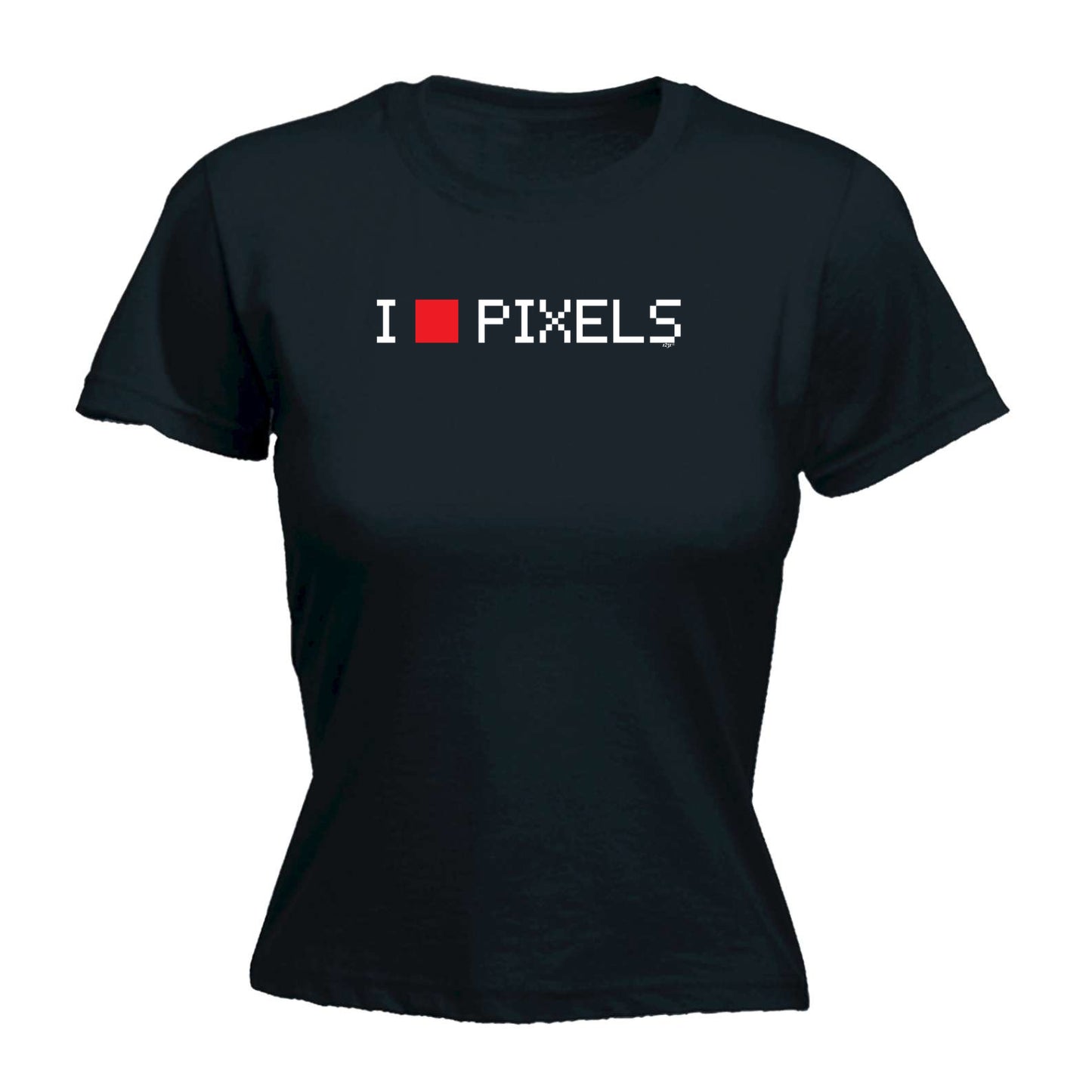 Love Pixels - Funny Womens T-Shirt Tshirt