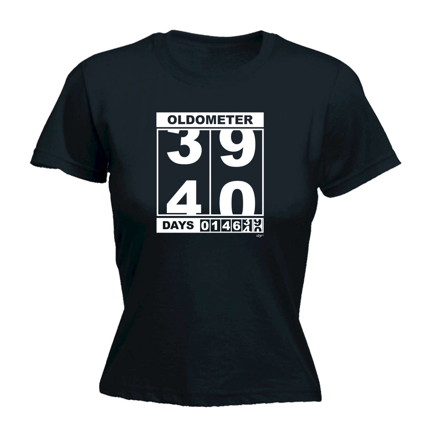 Oldometer 39 40 Days - Funny Womens T-Shirt Tshirt