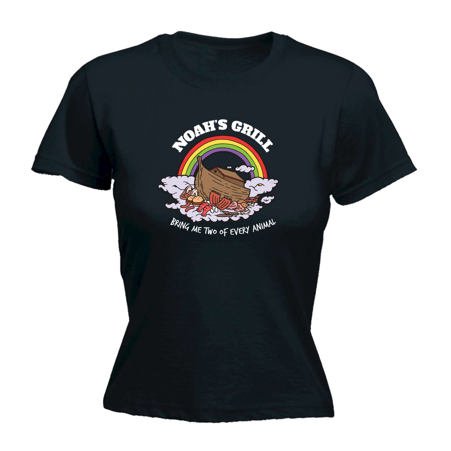 Noahs Grill - Funny Womens T-Shirt Tshirt