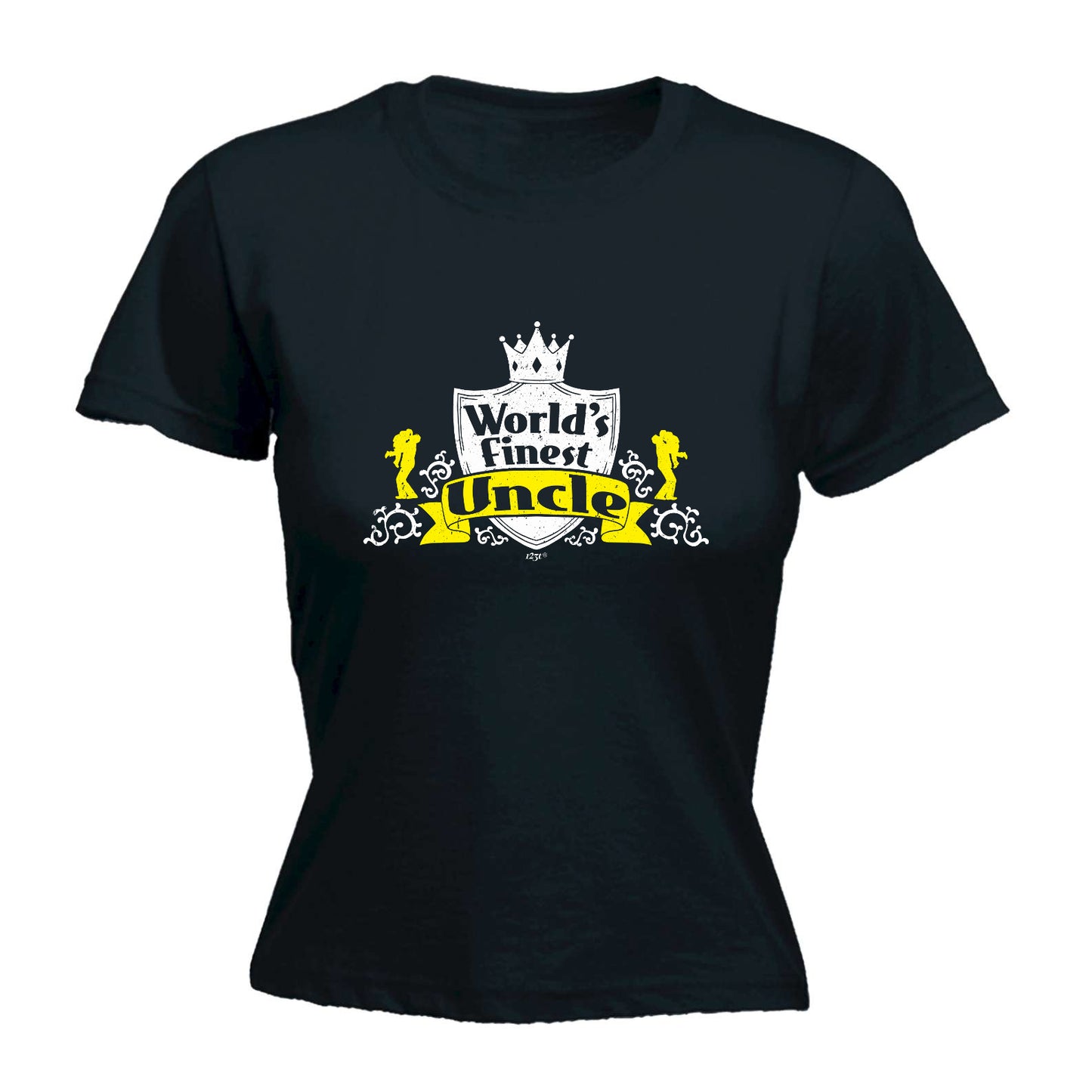 Worlds Finest Uncle - Funny Womens T-Shirt Tshirt