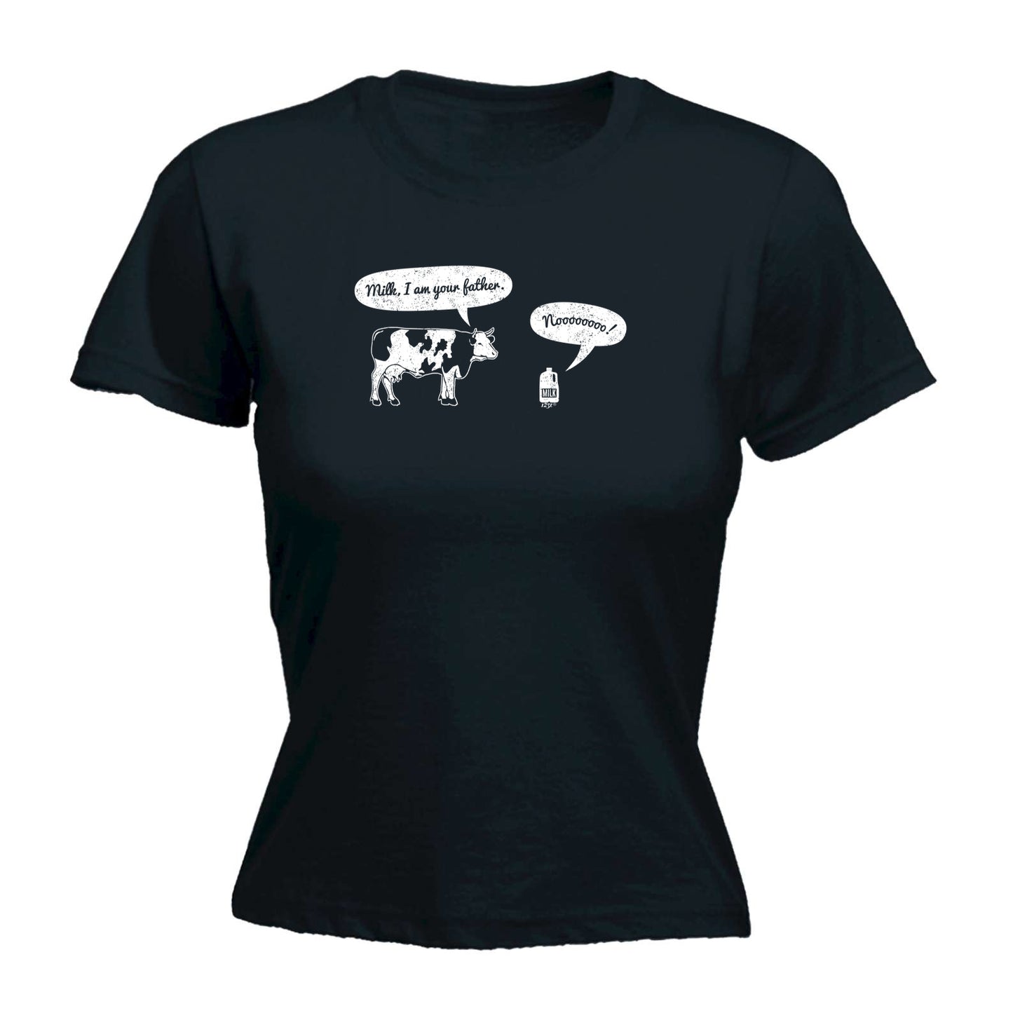 Milk I Am Your Father - Funny Womens T-Shirt Tshirt