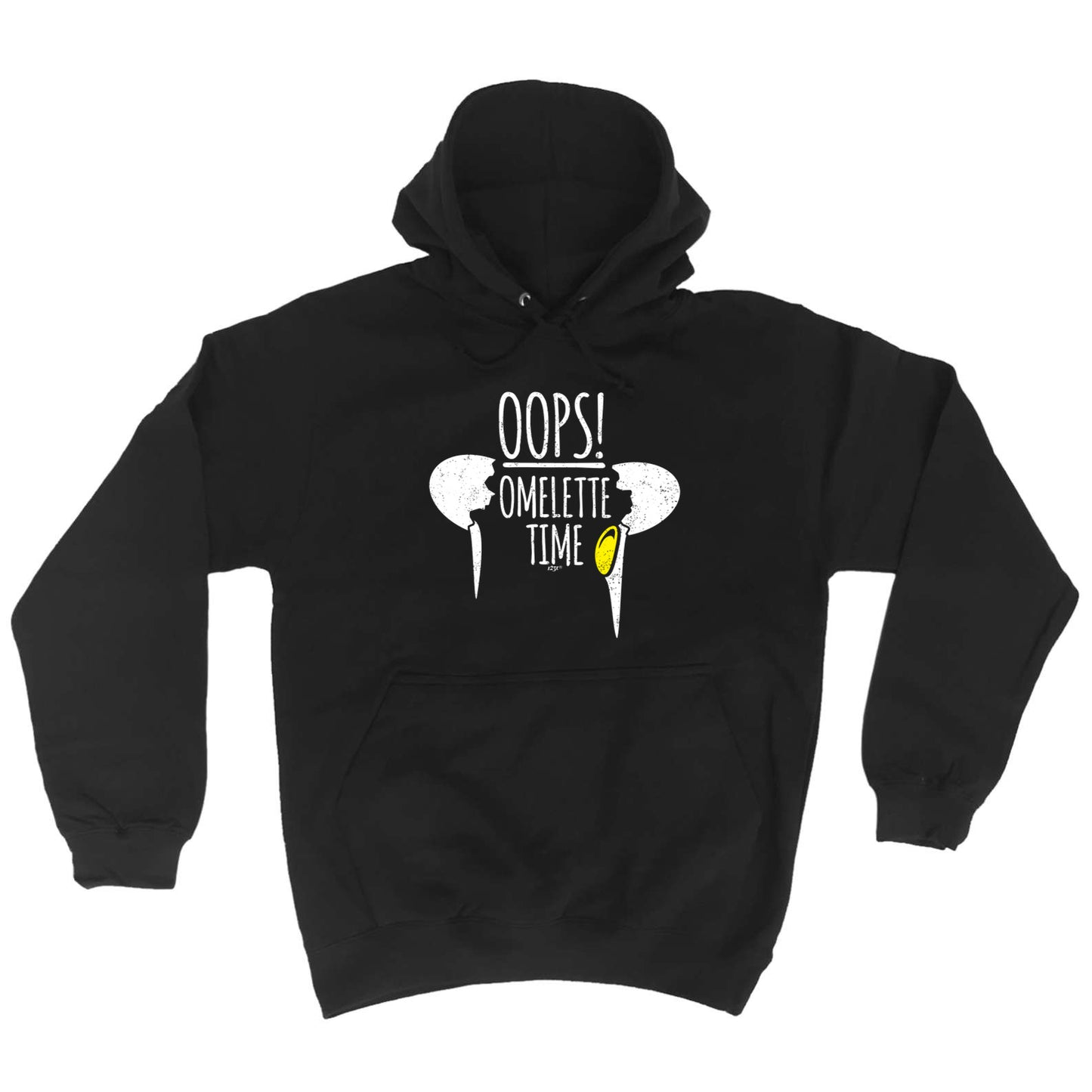 Oops Omelette Time - Funny Hoodies Hoodie