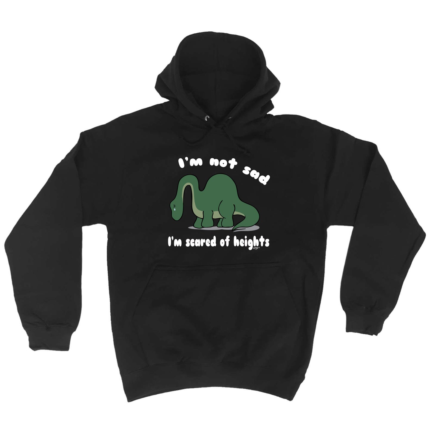 Im Not Sad Im Scared Of Heights - Funny Hoodies Hoodie
