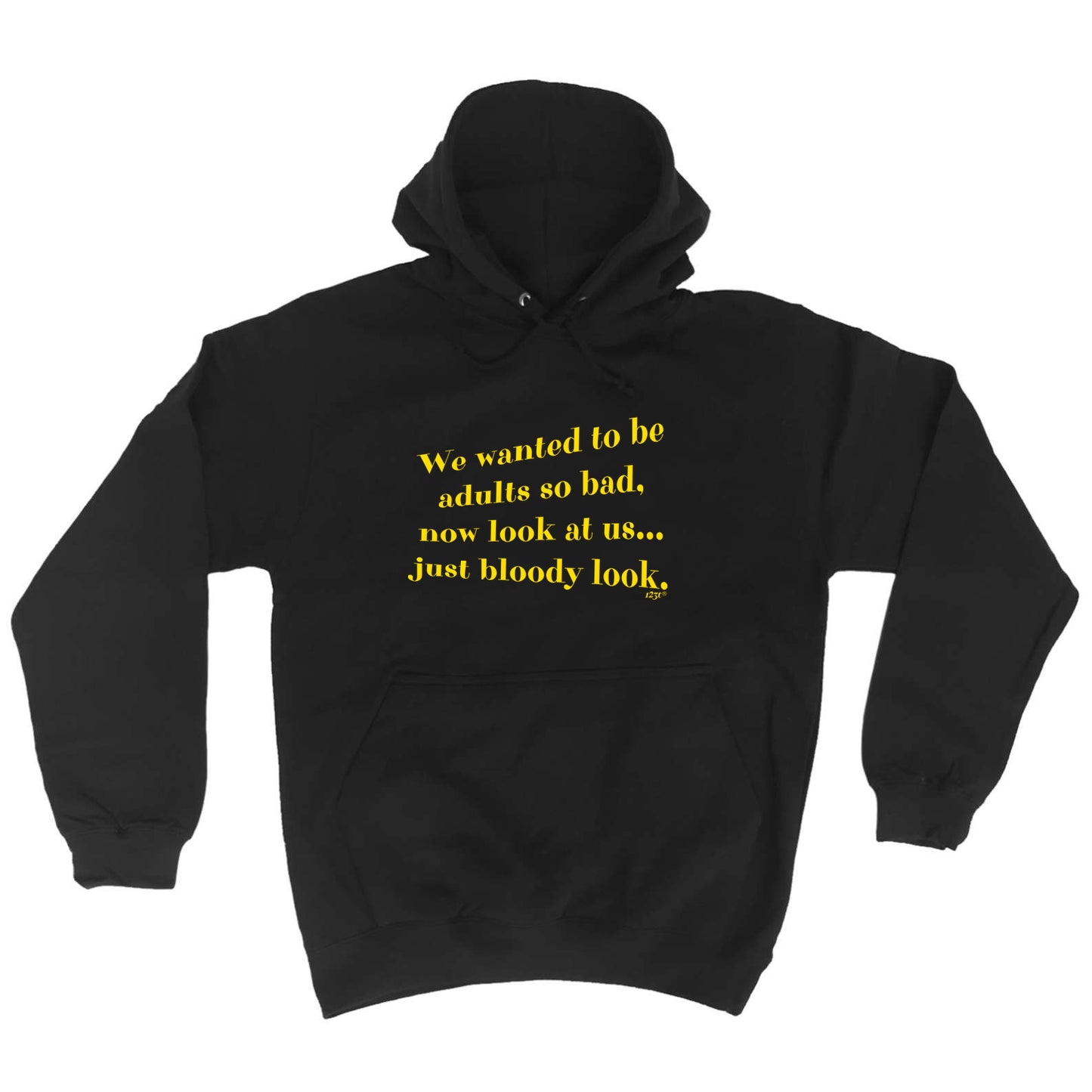 We Wanted To Be Adults So Bad - Funny Hoodies Hoodie