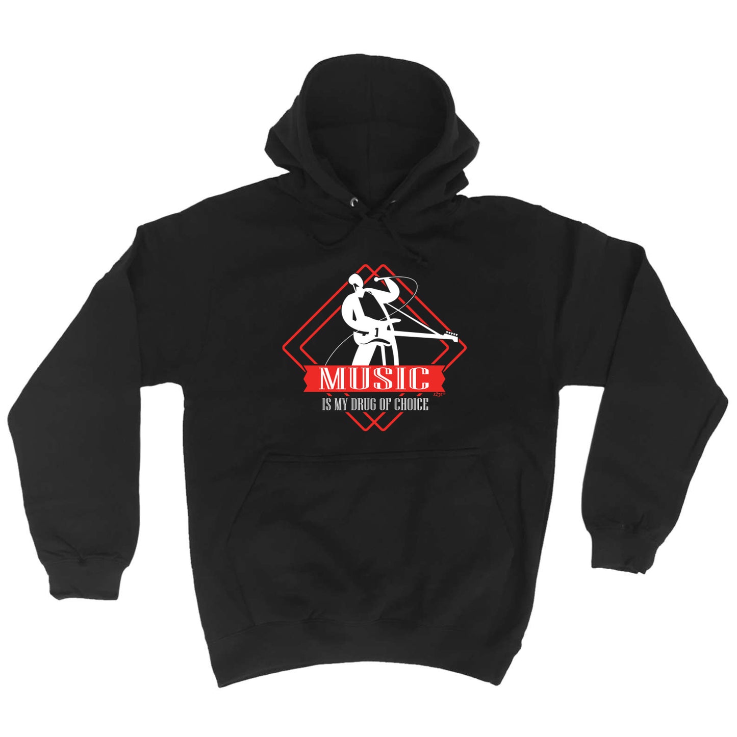 Music Is My D Of Choice Music - Funny Hoodies Hoodie