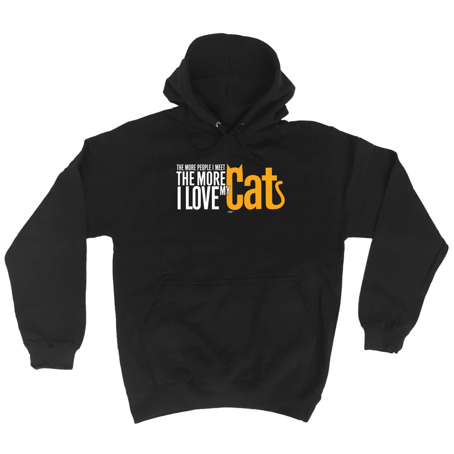 More Love My Cat - Funny Hoodies Hoodie
