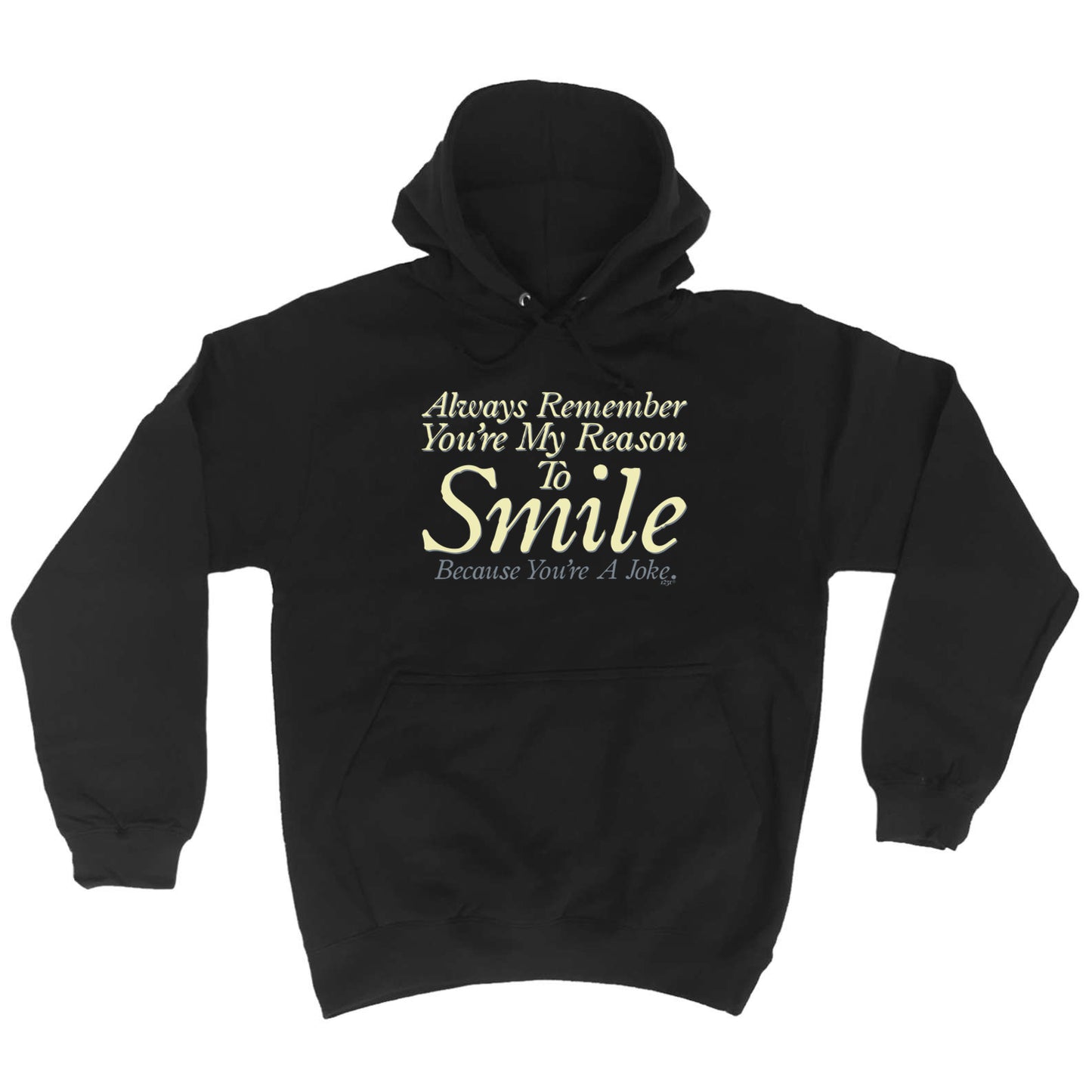 Always Remember Youre My Reason To Smile - Funny Hoodies Hoodie