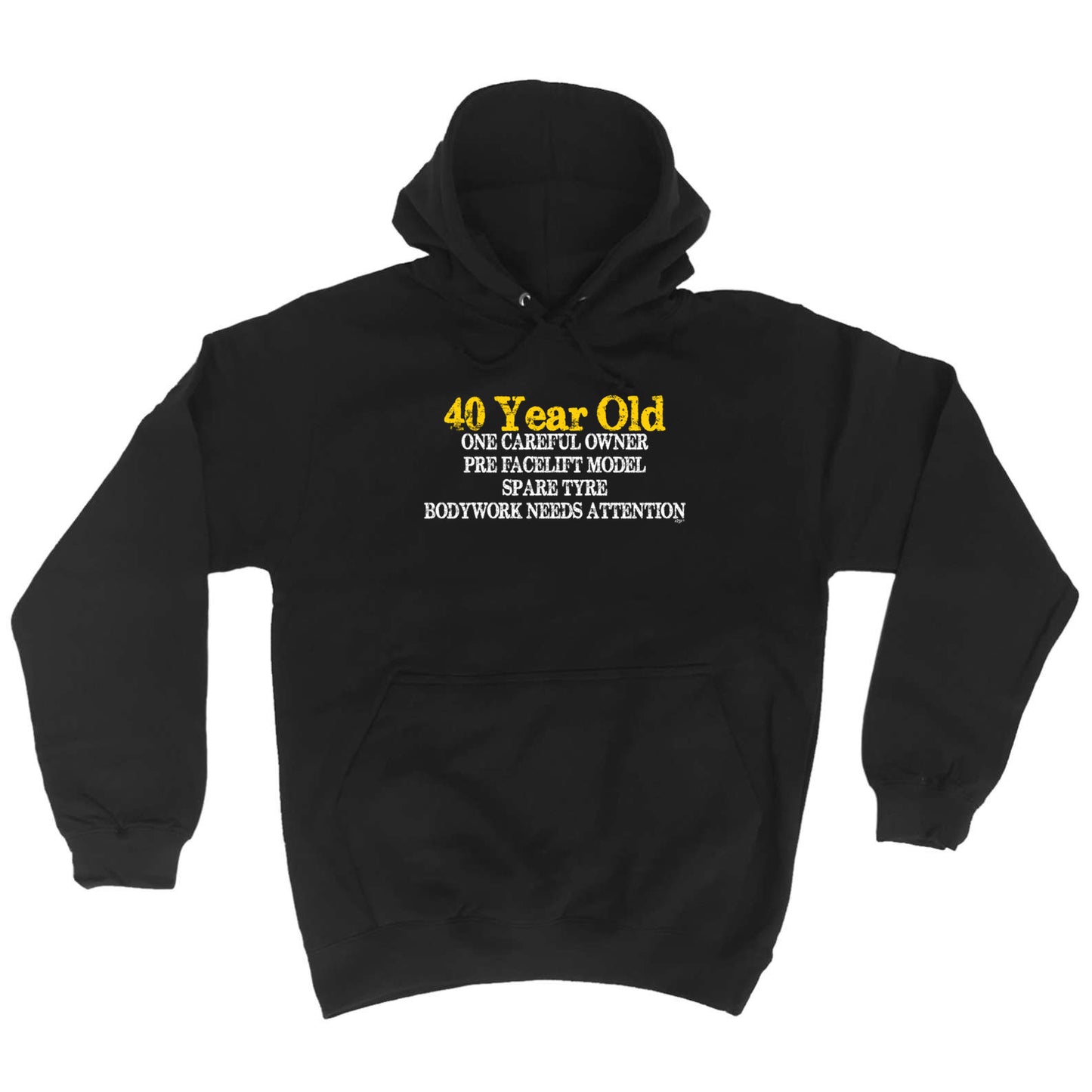 40 Year Old One Careful Owner Birthday Age - Funny Hoodies Hoodie