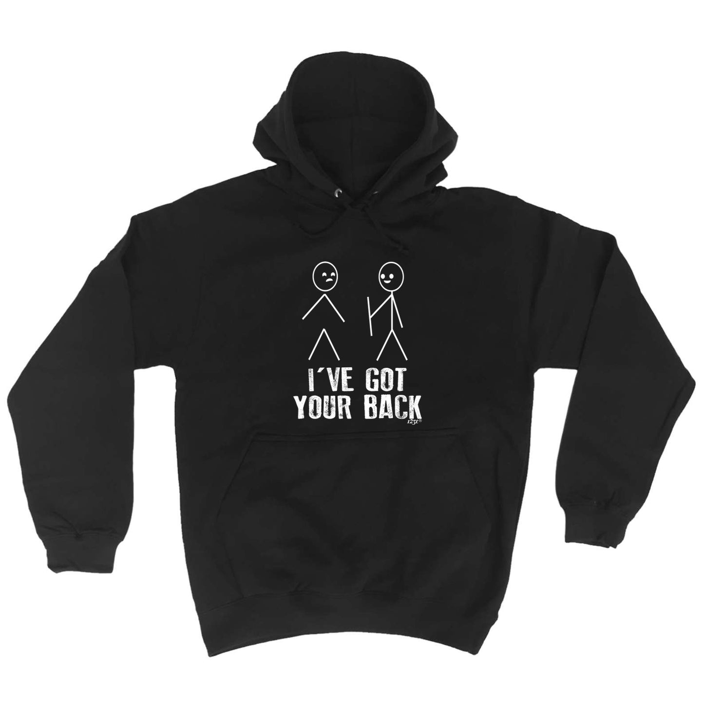 Ive Got Your Back Stickmen - Funny Hoodies Hoodie