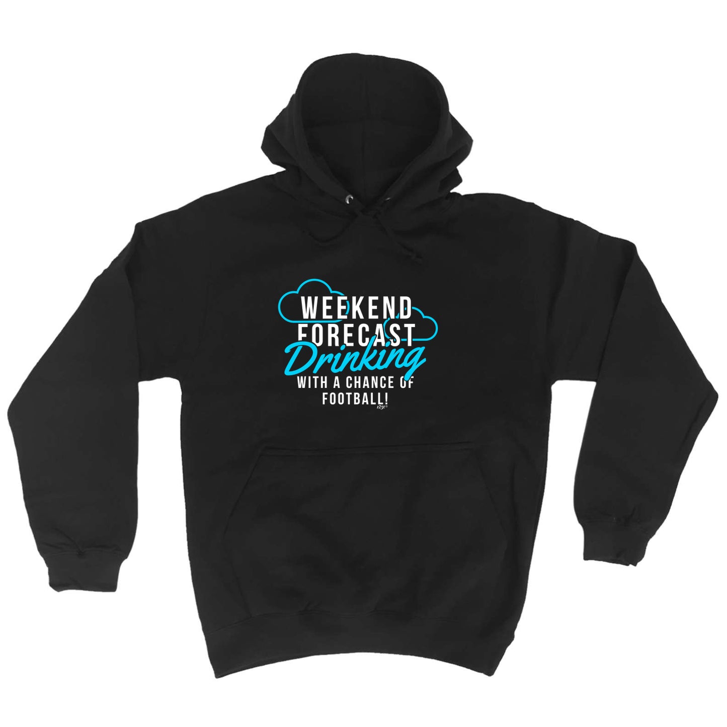 Weekend Forecast Drinking Football - Funny Hoodies Hoodie