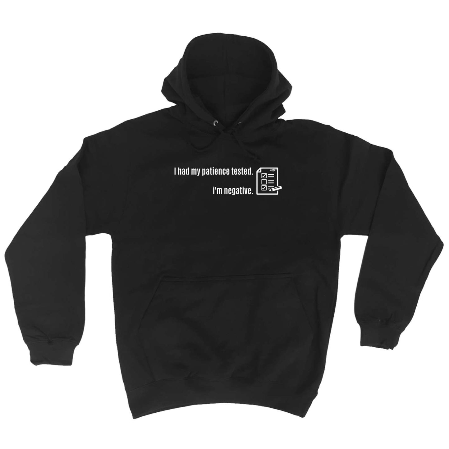Had My Patience Tested - Funny Hoodies Hoodie