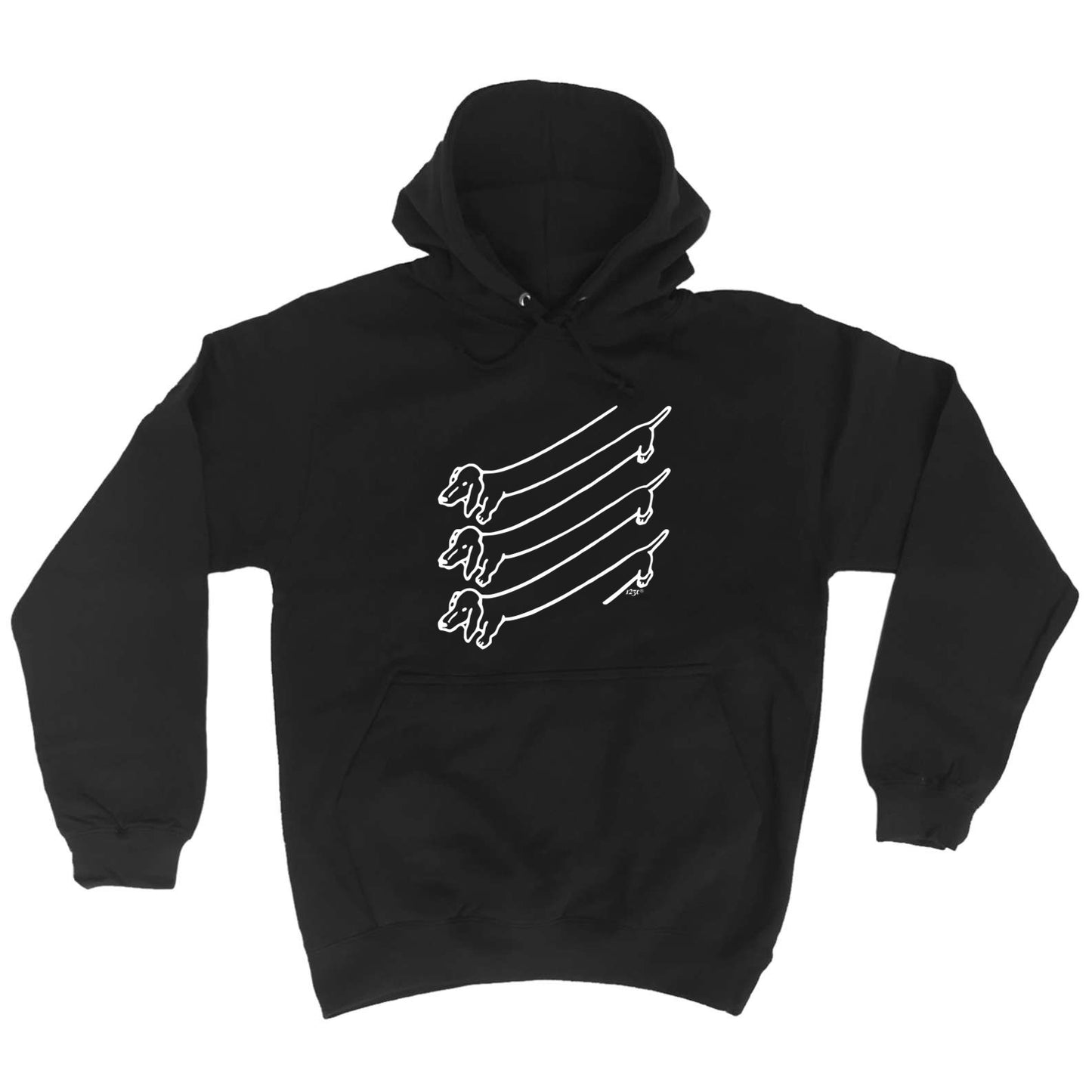Illusion Dog - Funny Hoodies Hoodie