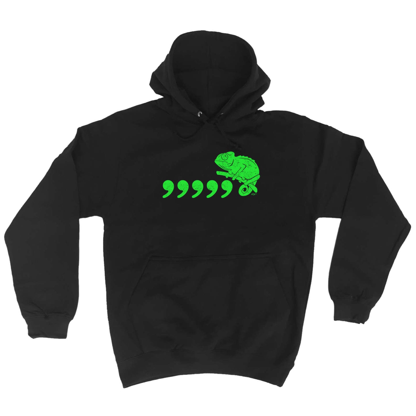 Comma Chameleon 80'S Retro - Funny Hoodies Hoodie